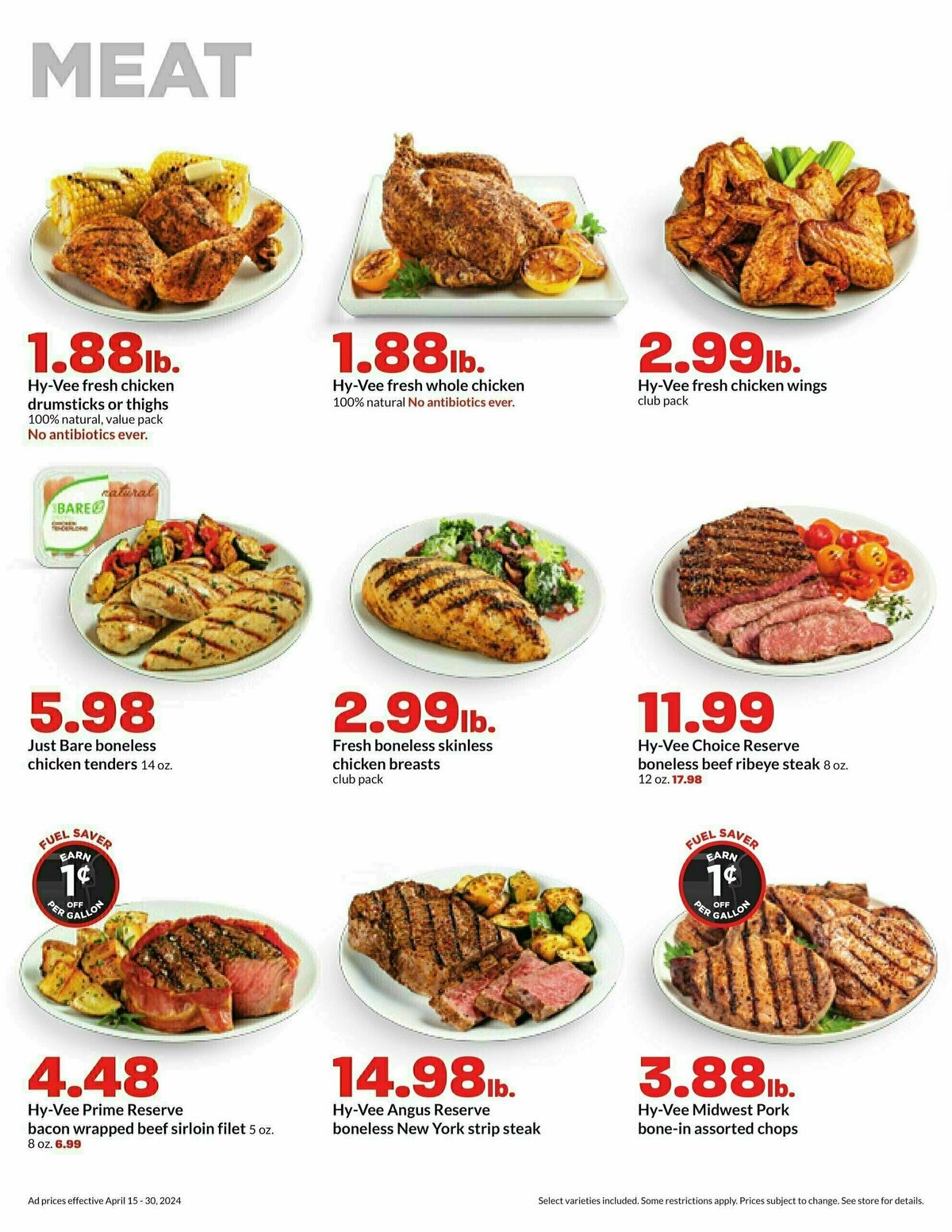 Hy-Vee Weekly Ad from April 15