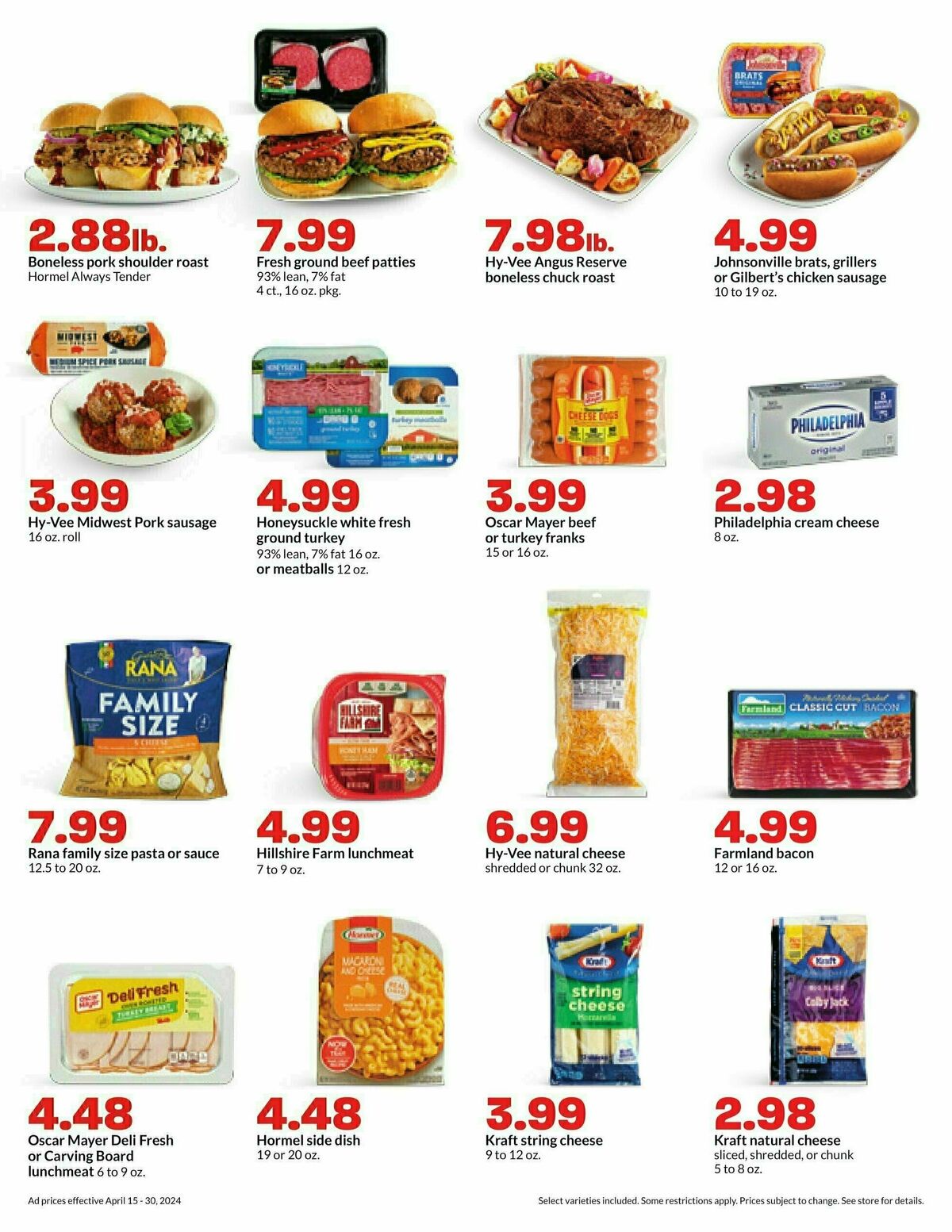 Hy-Vee Weekly Ad from April 15