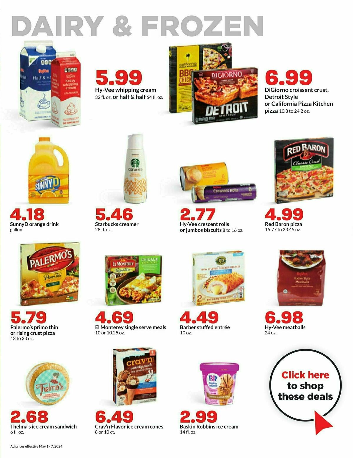 Hy-Vee Weekly Ad from May 1