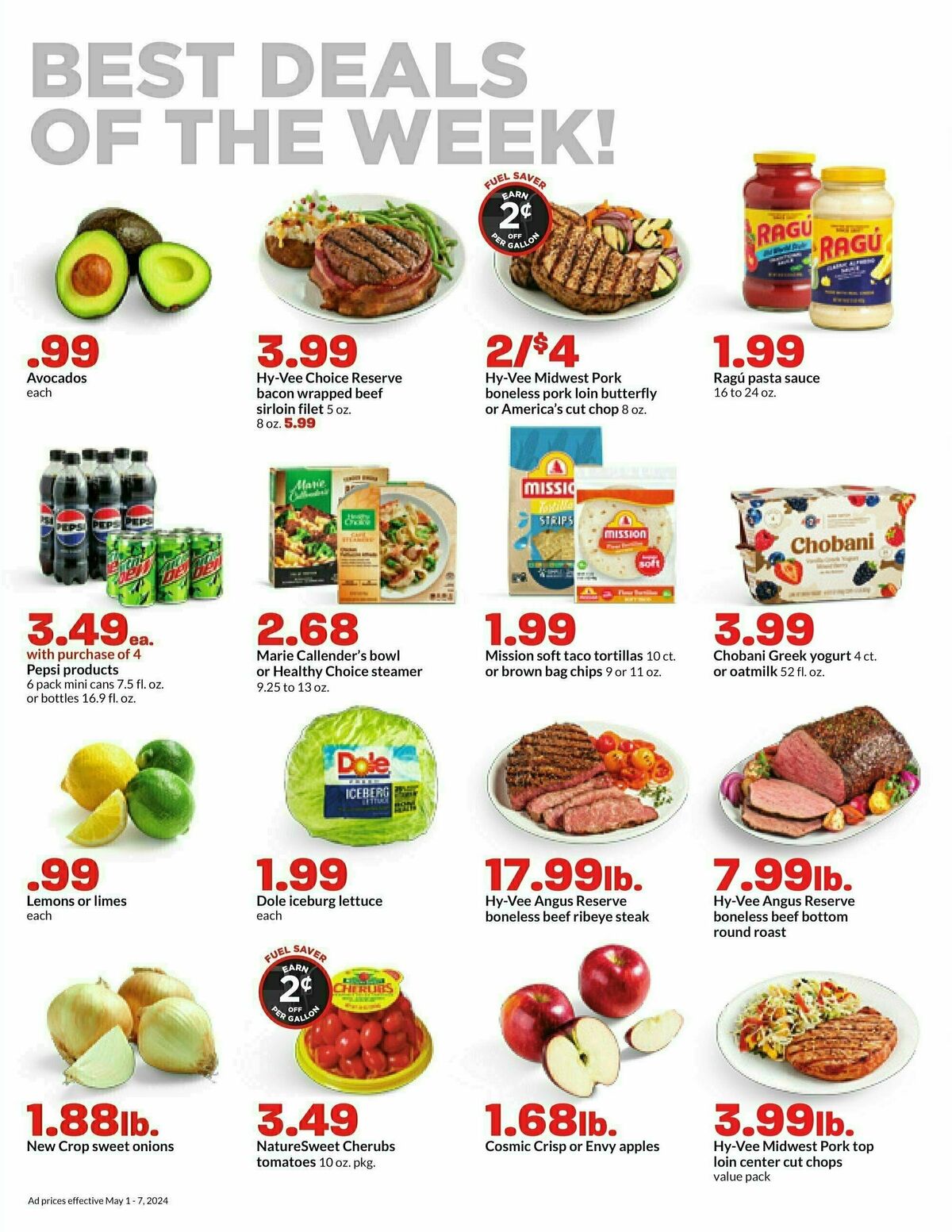 Hy-Vee Weekly Ad from May 1