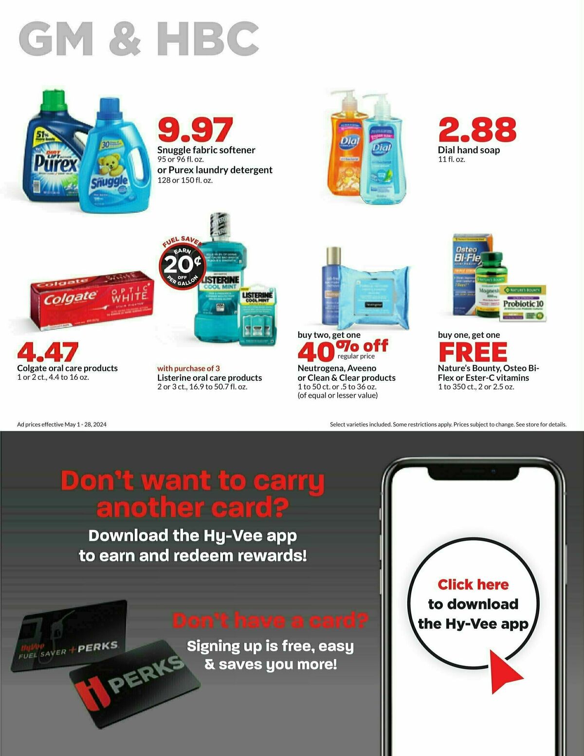 Hy-Vee Weekly Ad from May 1