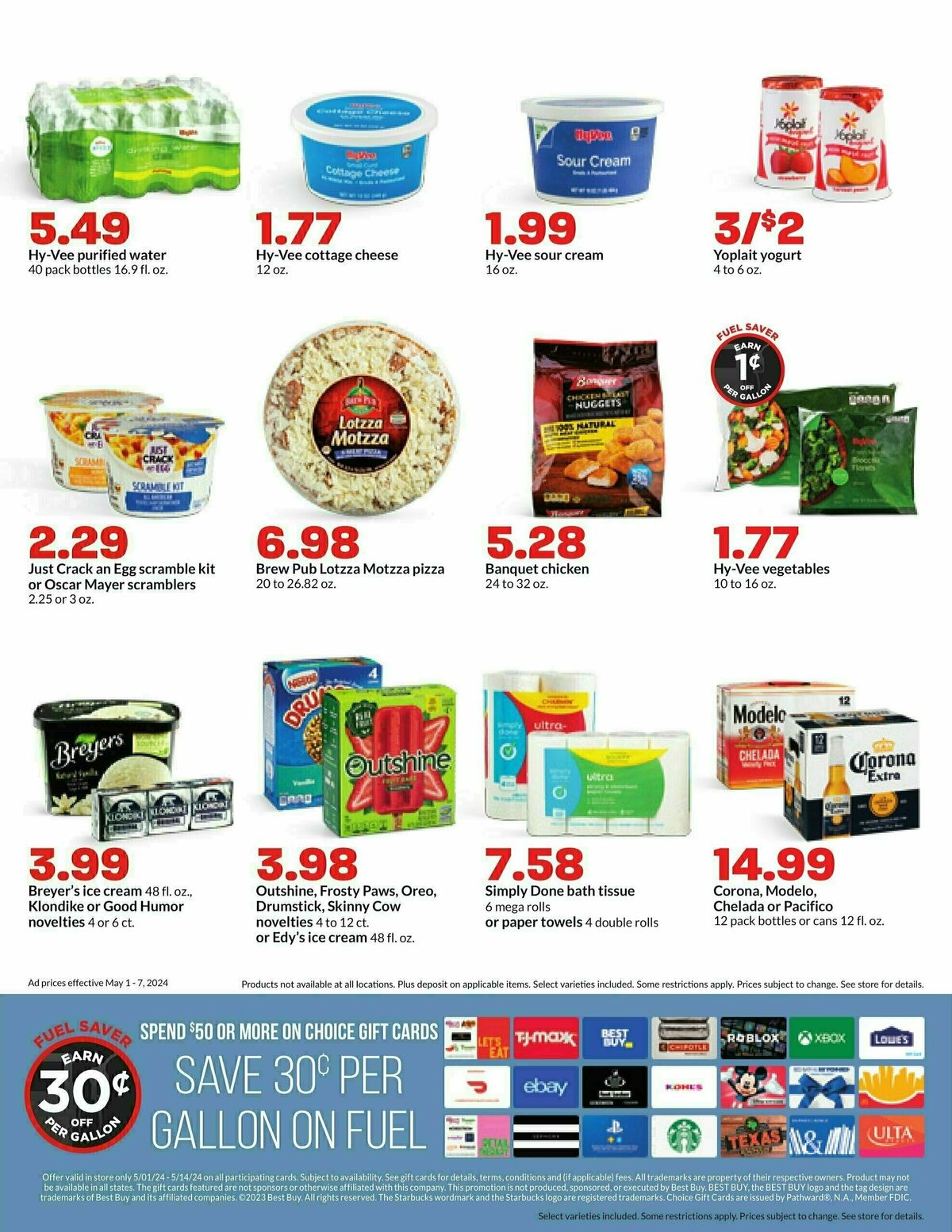 Hy-Vee Weekly Ad from May 1