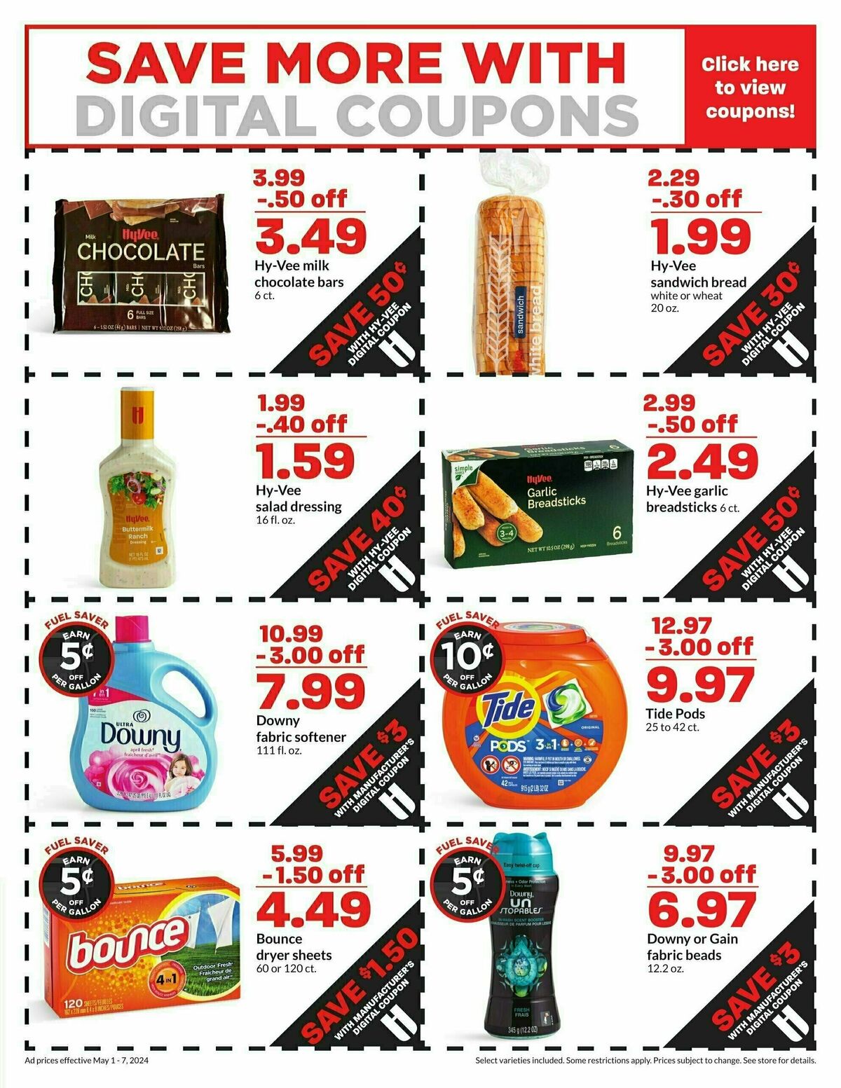 Hy-Vee Weekly Ad from May 1