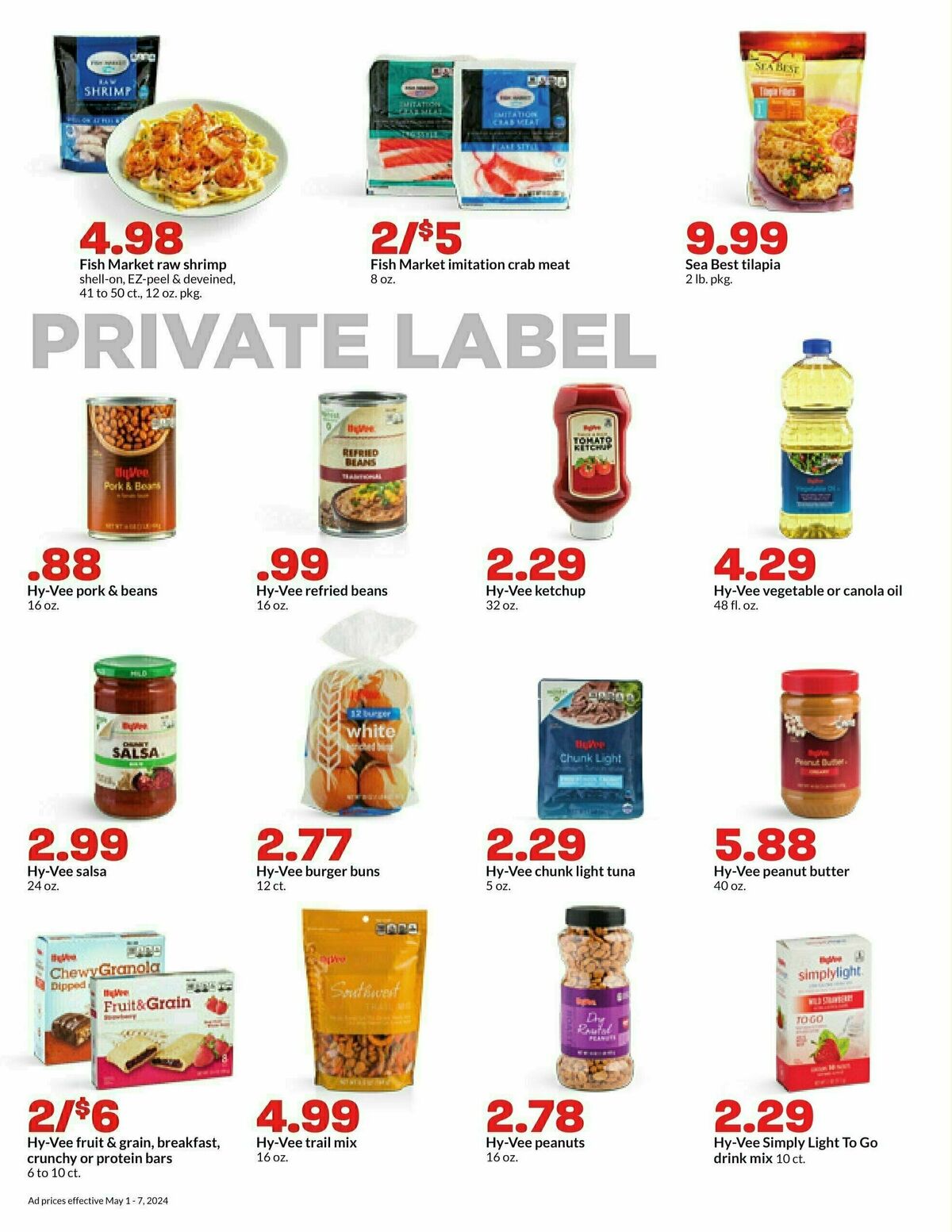 Hy-Vee Weekly Ad from May 1