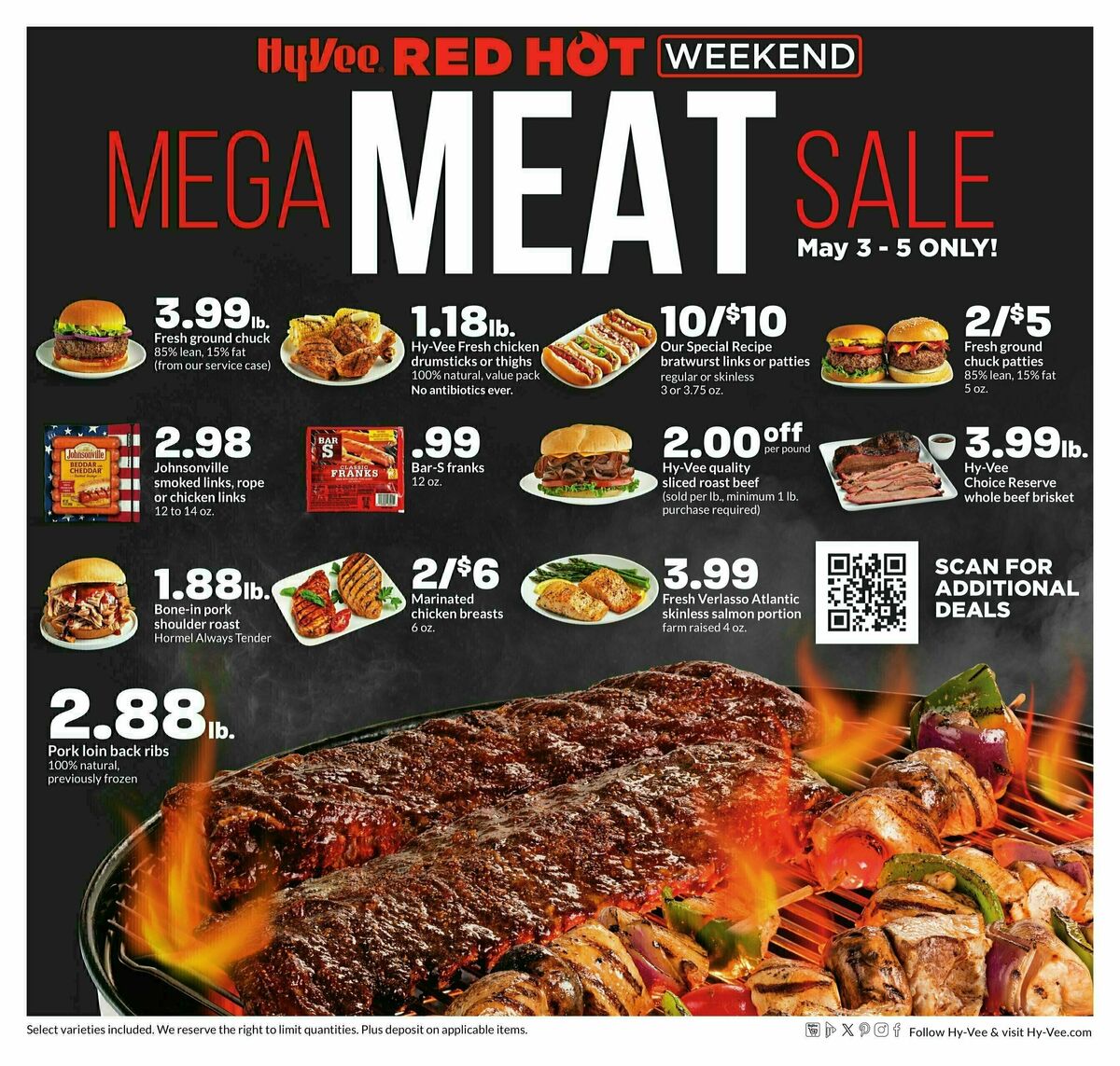 Hy-Vee Mega Meat Sale Weekly Ad from May 3