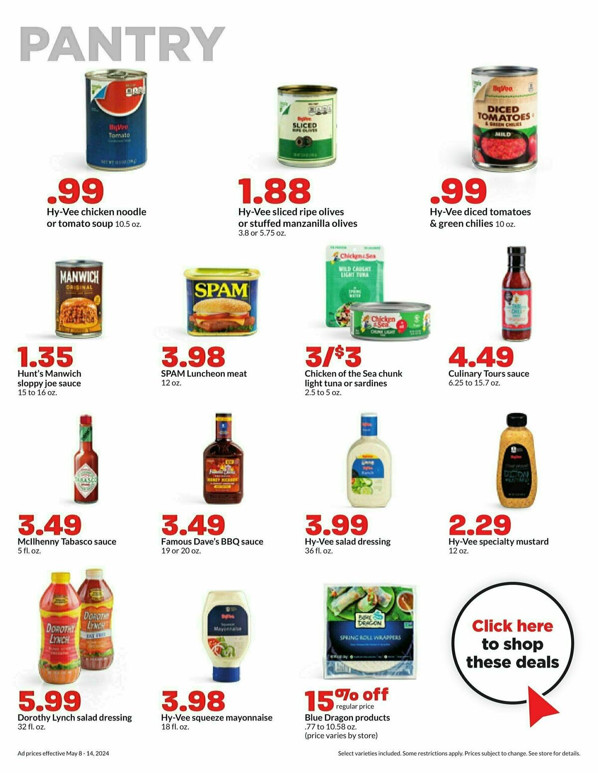 Hy-Vee Weekly Ad from May 8