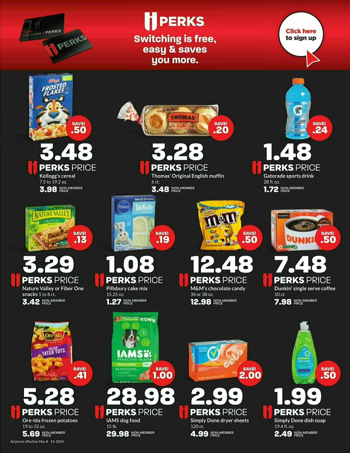 Hy-Vee Weekly Ad from May 8