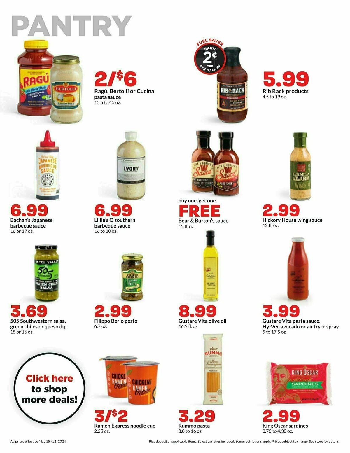 Hy-Vee Weekly Ad from May 15