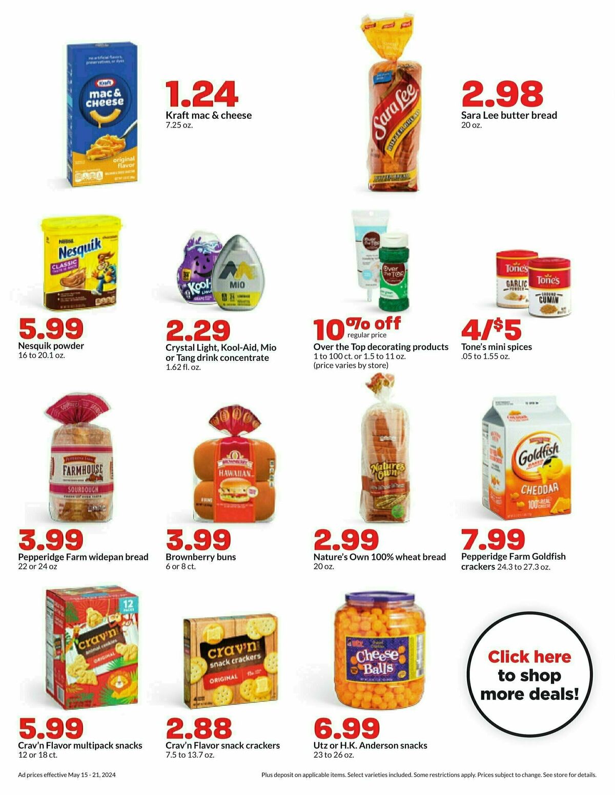 Hy-Vee Weekly Ad from May 15