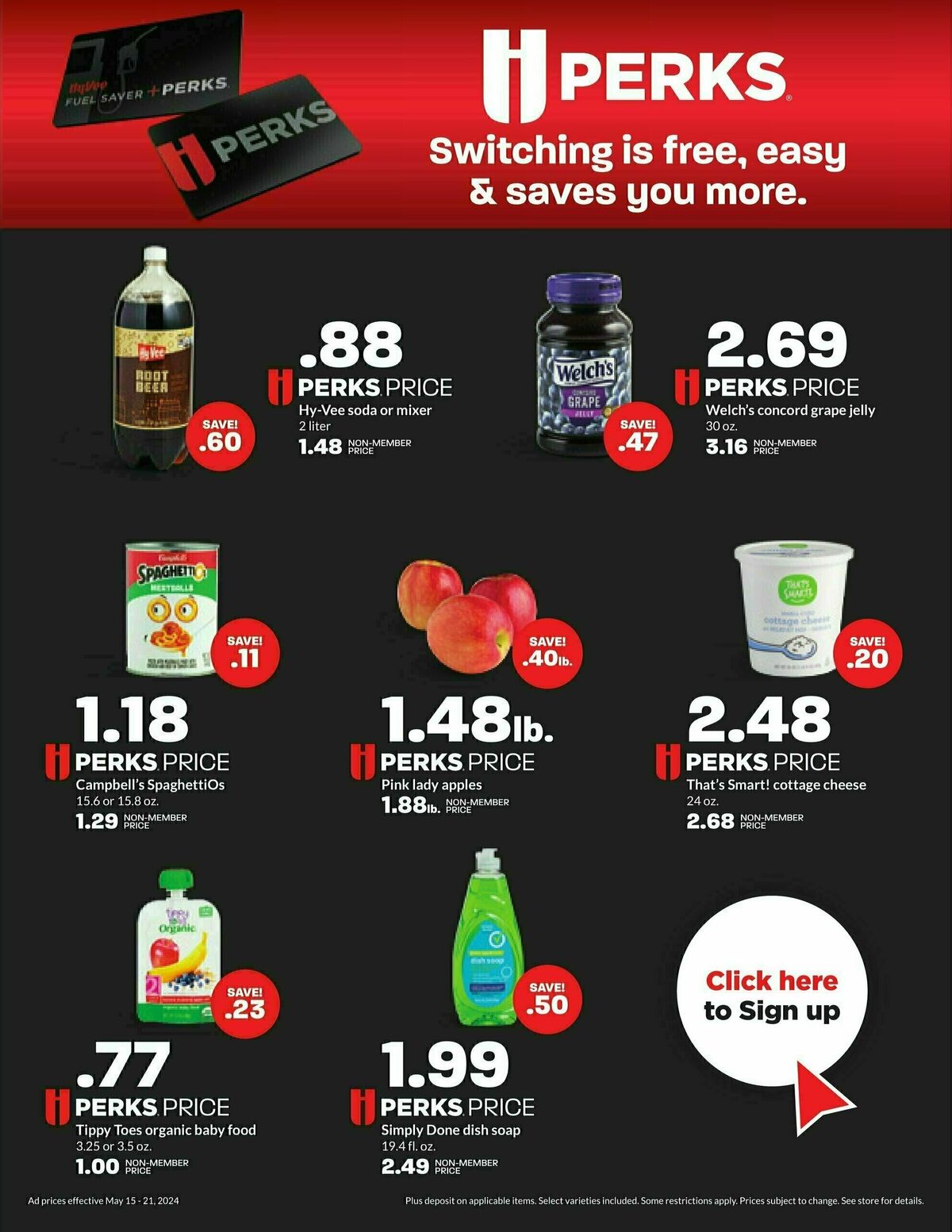 Hy-Vee Weekly Ad from May 15