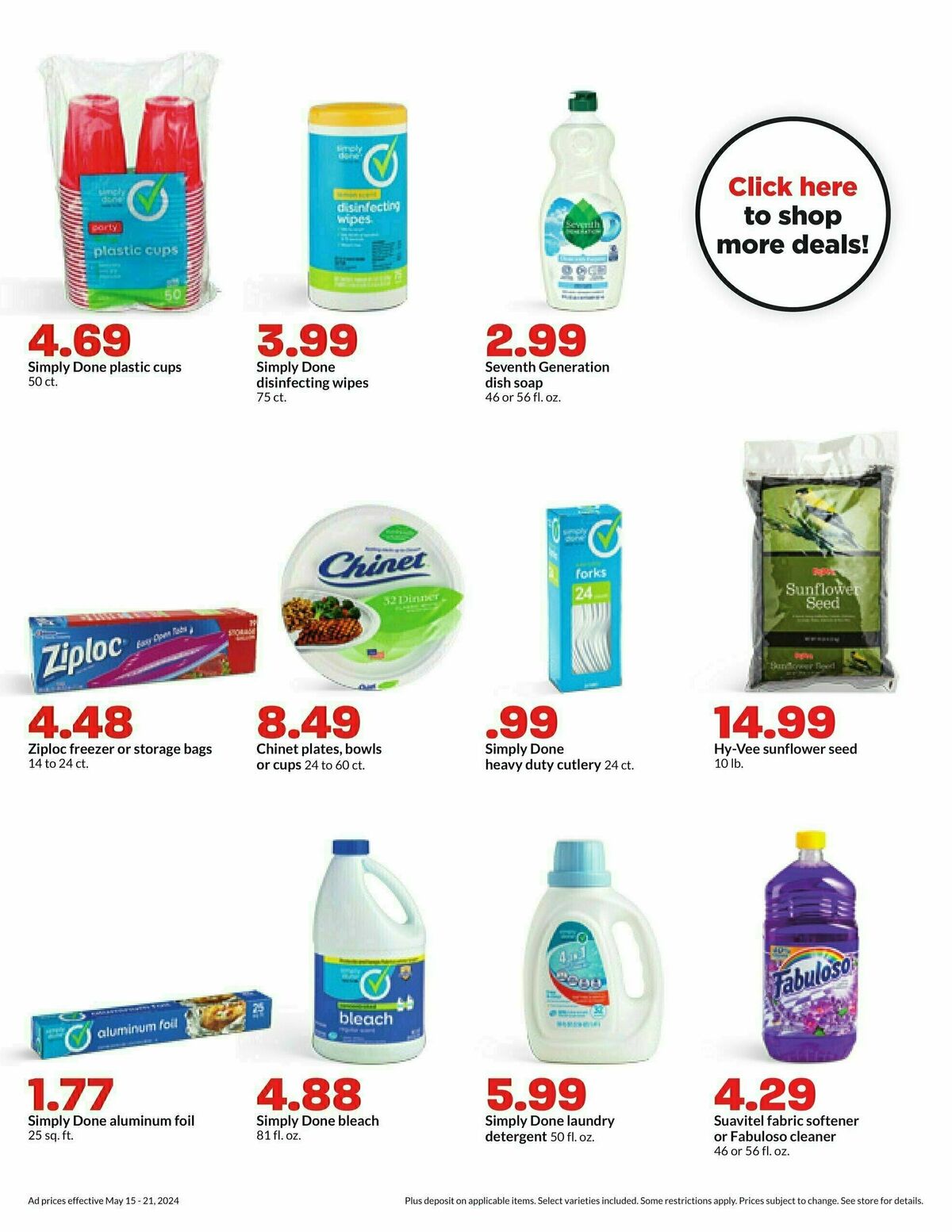 Hy-Vee Weekly Ad from May 15