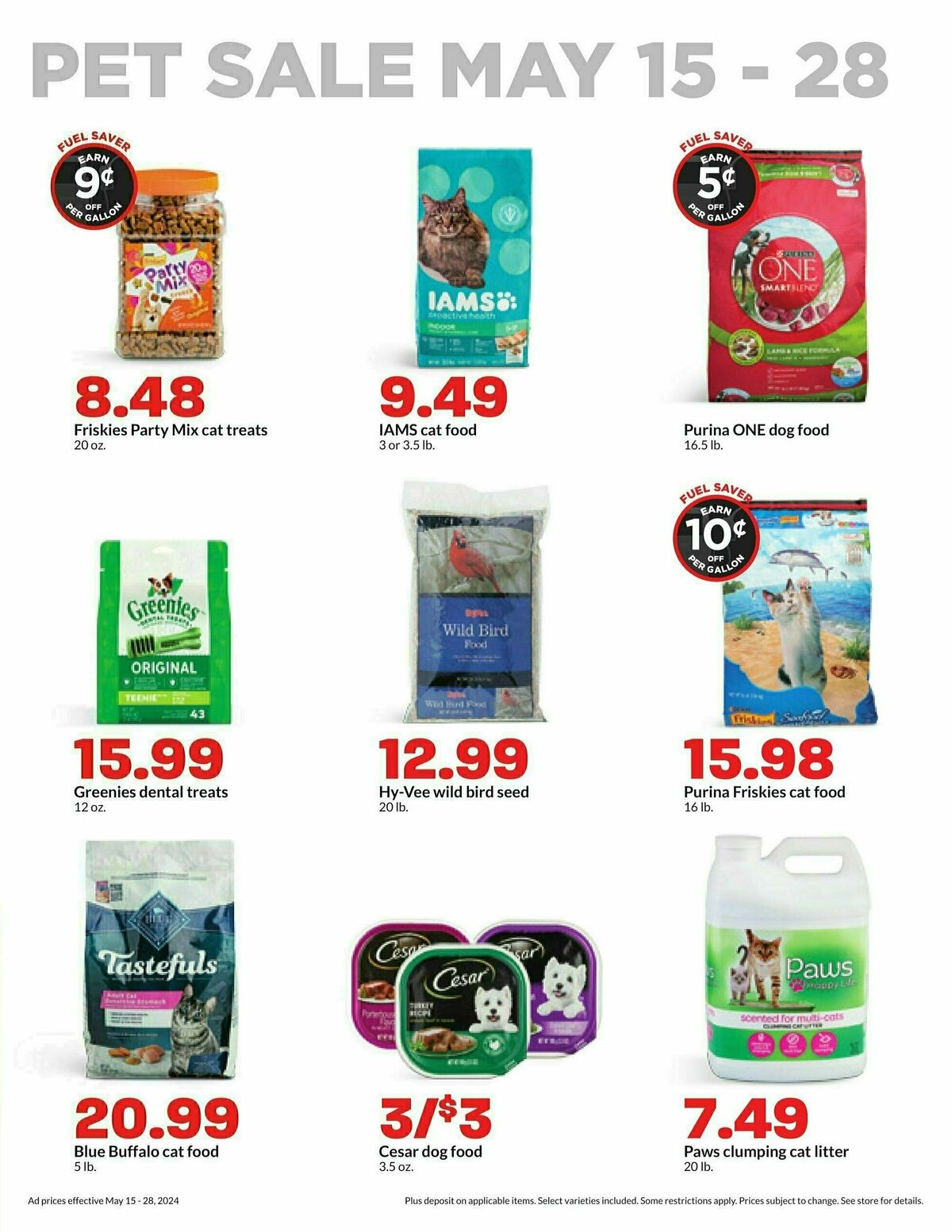 Hy-Vee Weekly Ad from May 15