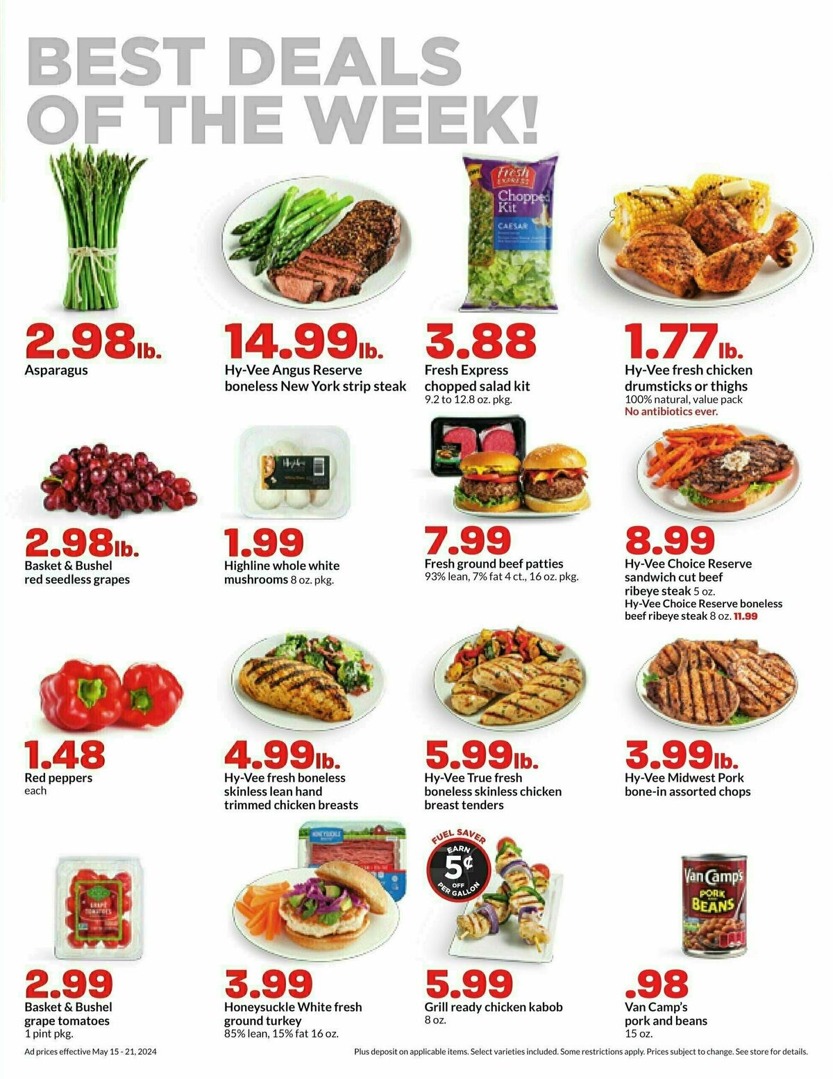 Hy-Vee Weekly Ad from May 15