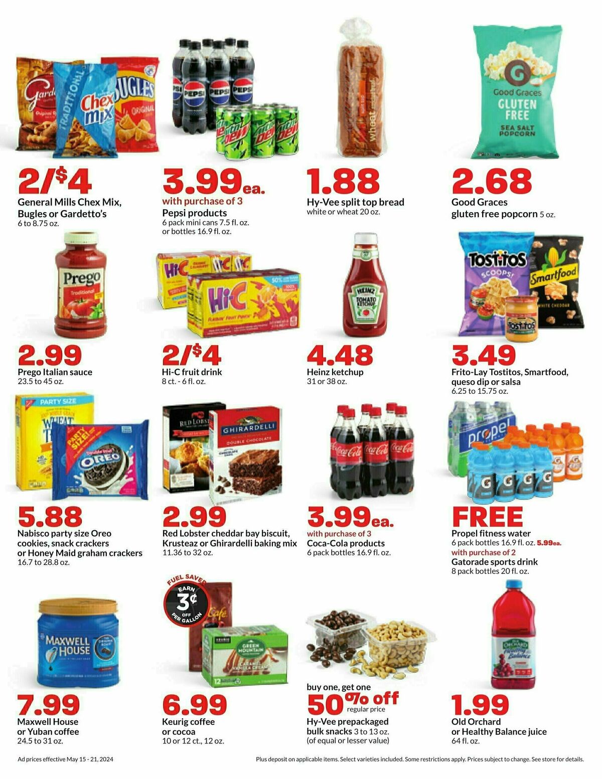 Hy-Vee Weekly Ad from May 15