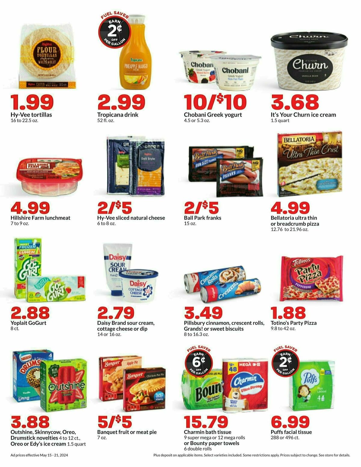 Hy-Vee Weekly Ad from May 15