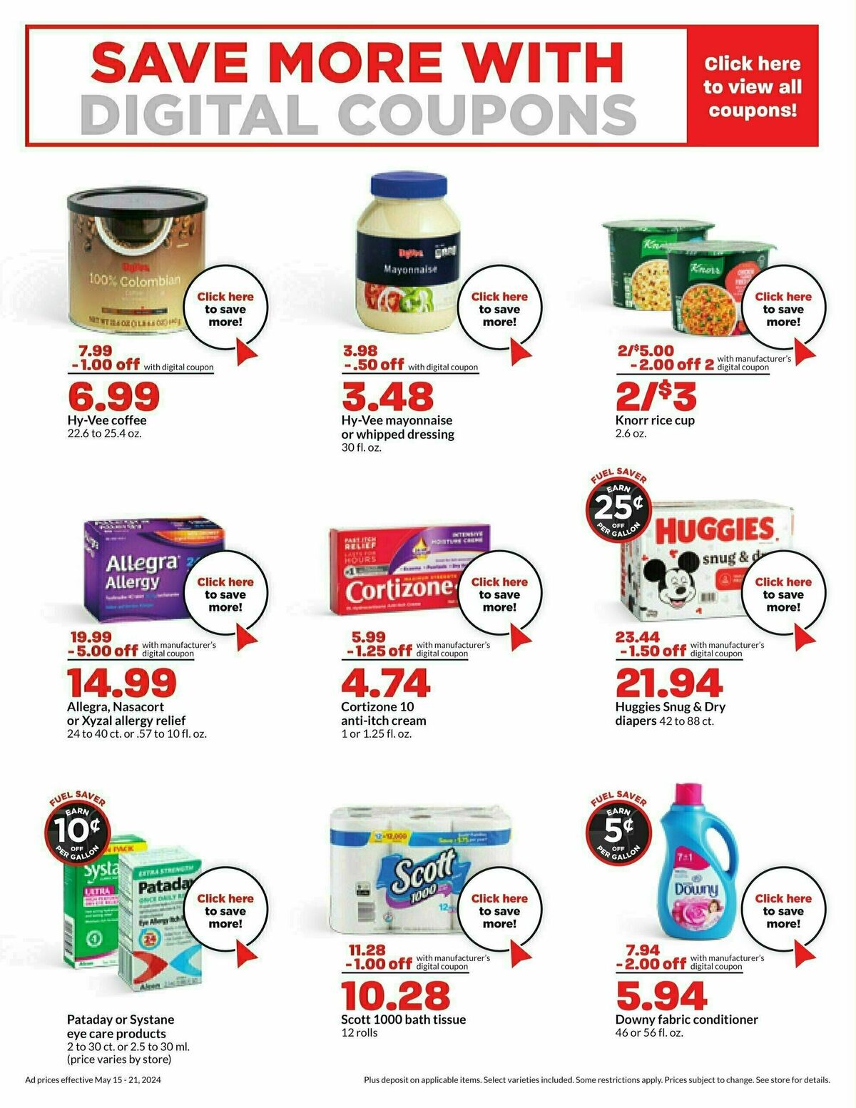 Hy-Vee Weekly Ad from May 15