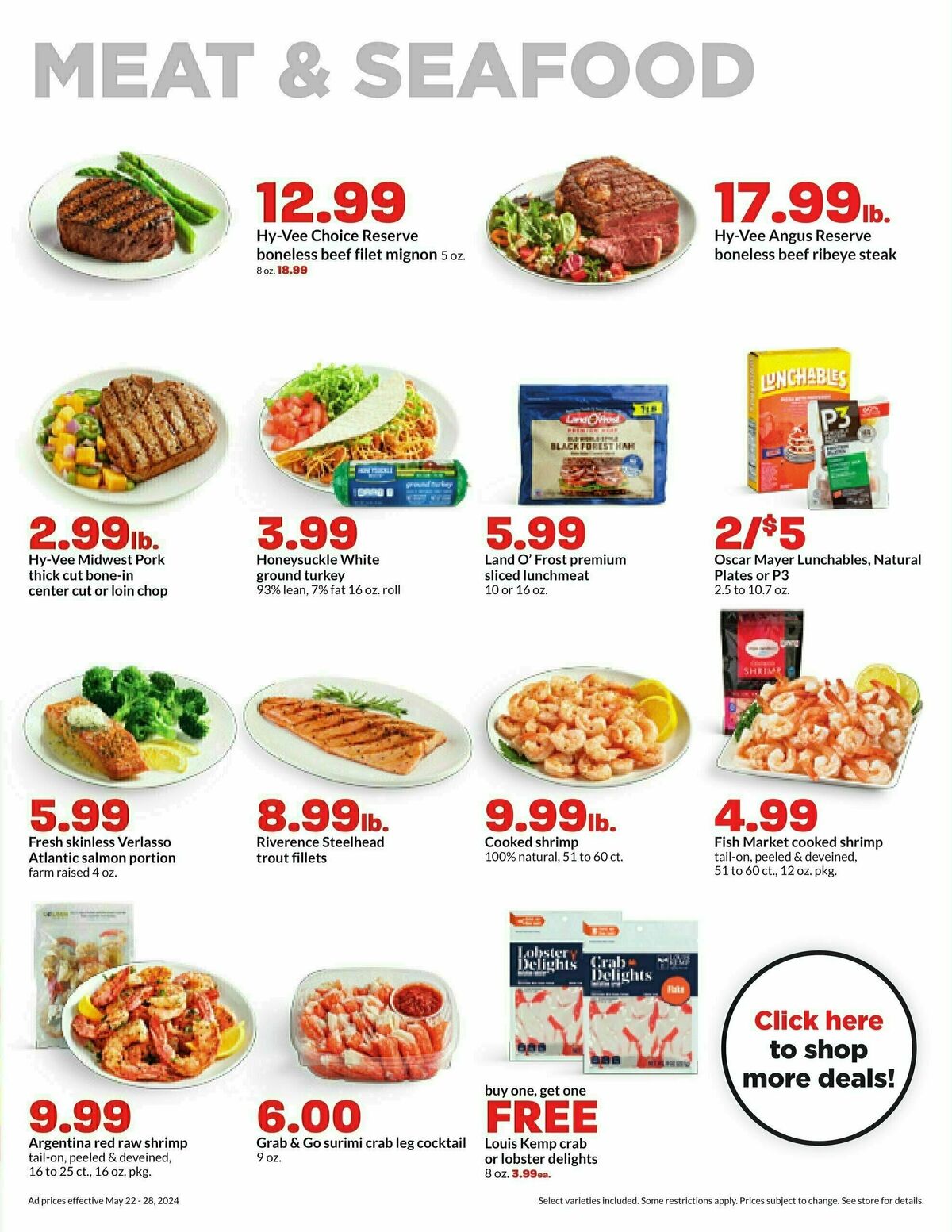 Hy-Vee Weekly Ad from May 22