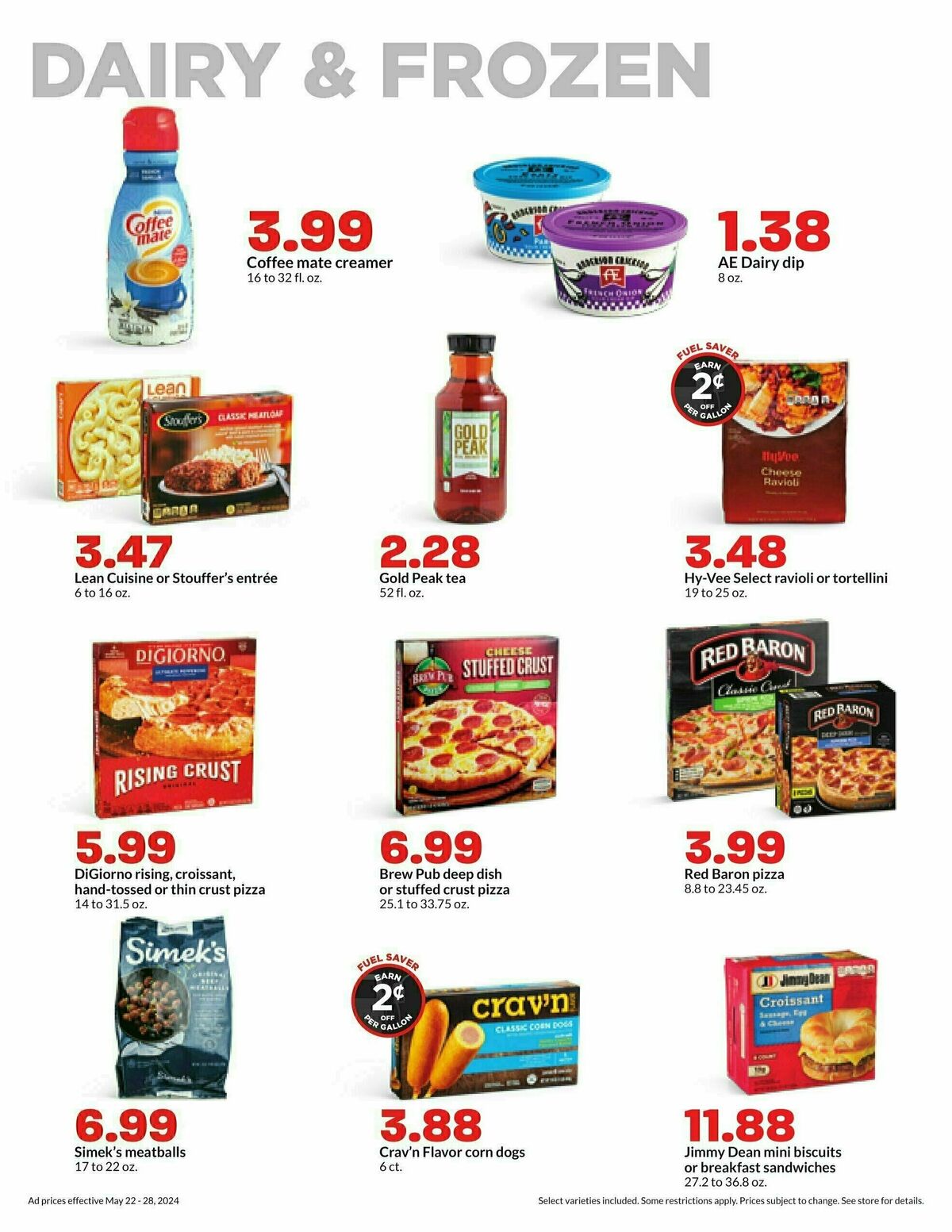 Hy-Vee Weekly Ad from May 22