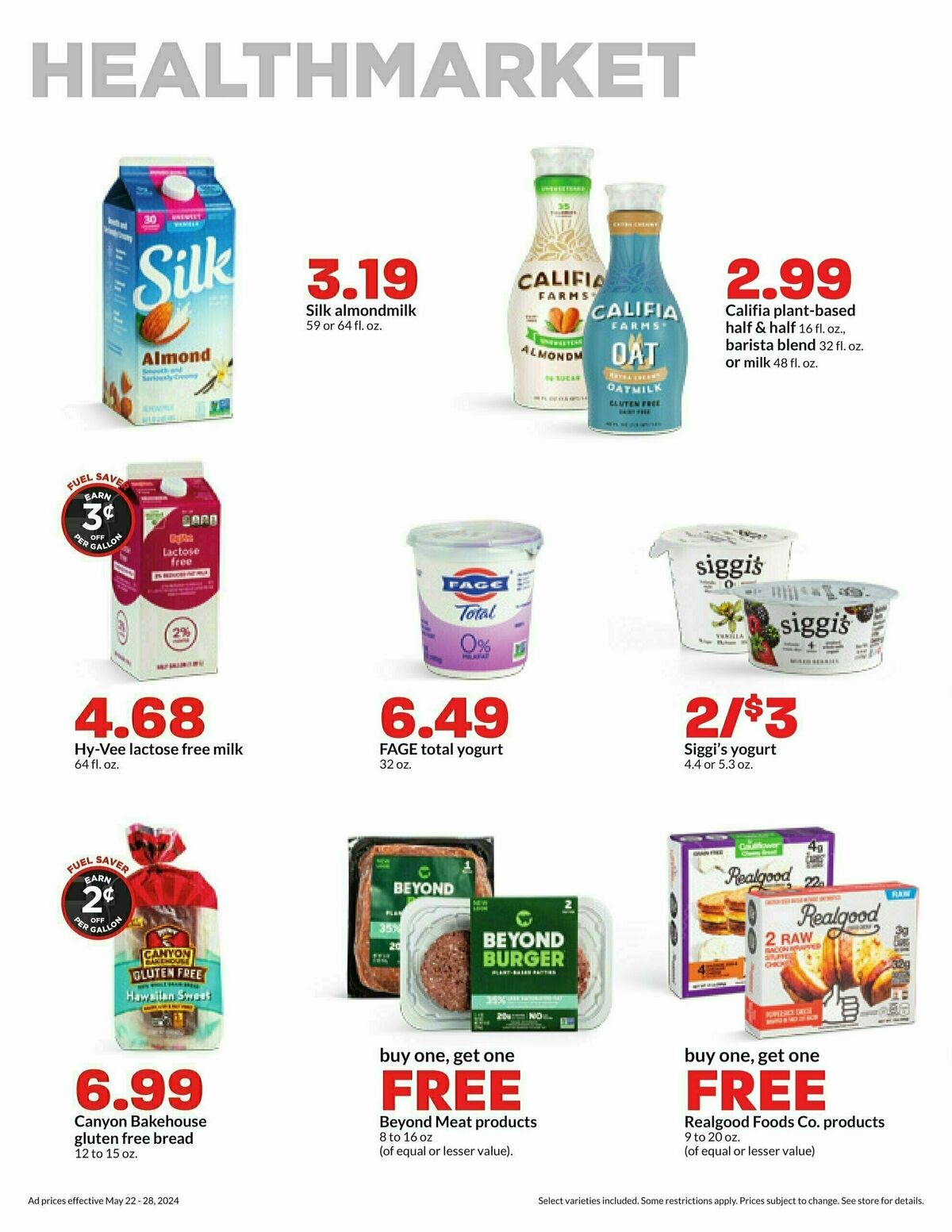 Hy-Vee Weekly Ad from May 22