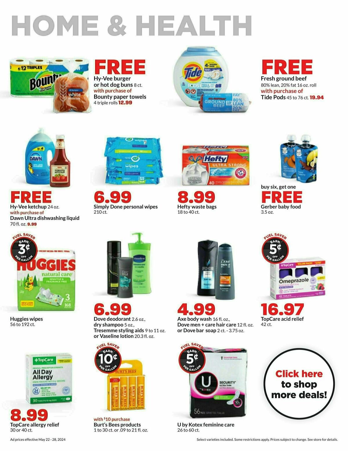 Hy-Vee Weekly Ad from May 22