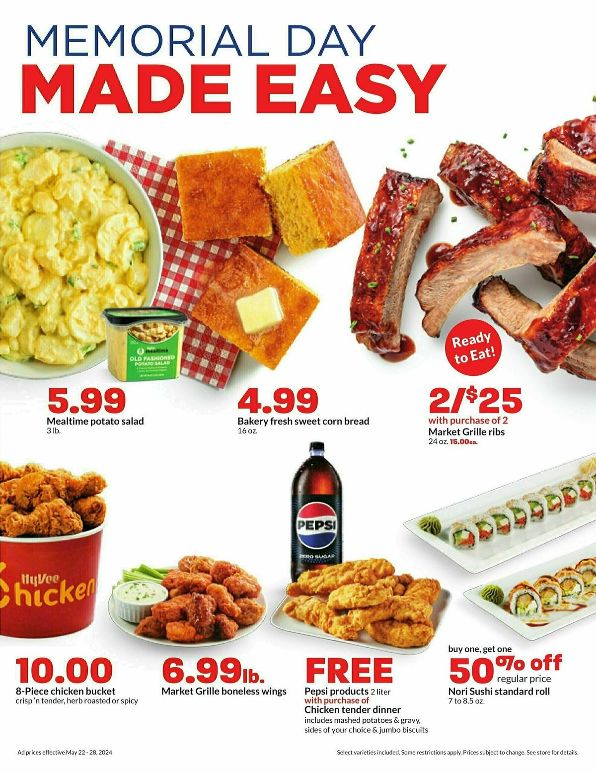 Hy-Vee Weekly Ad from May 22