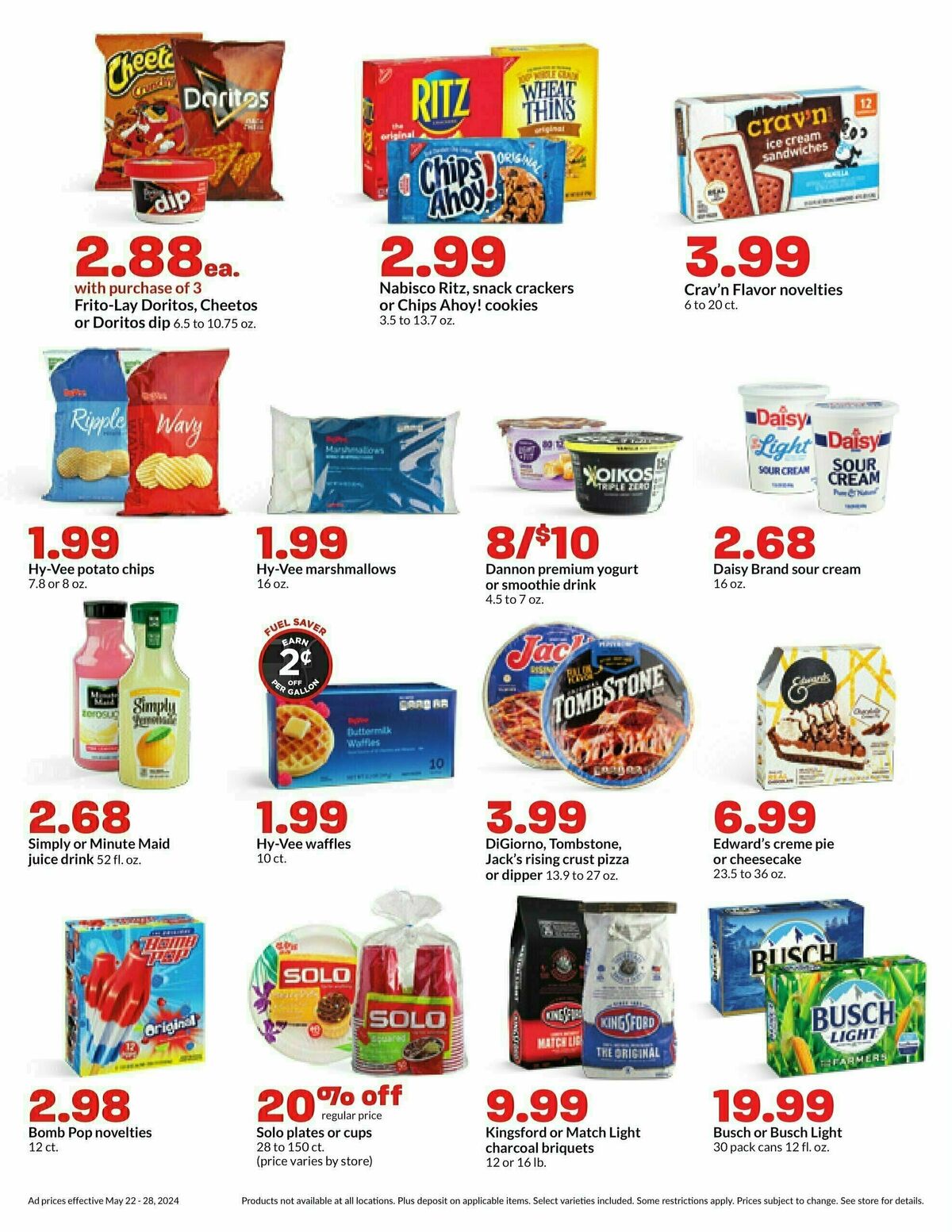 Hy-Vee Weekly Ad from May 22