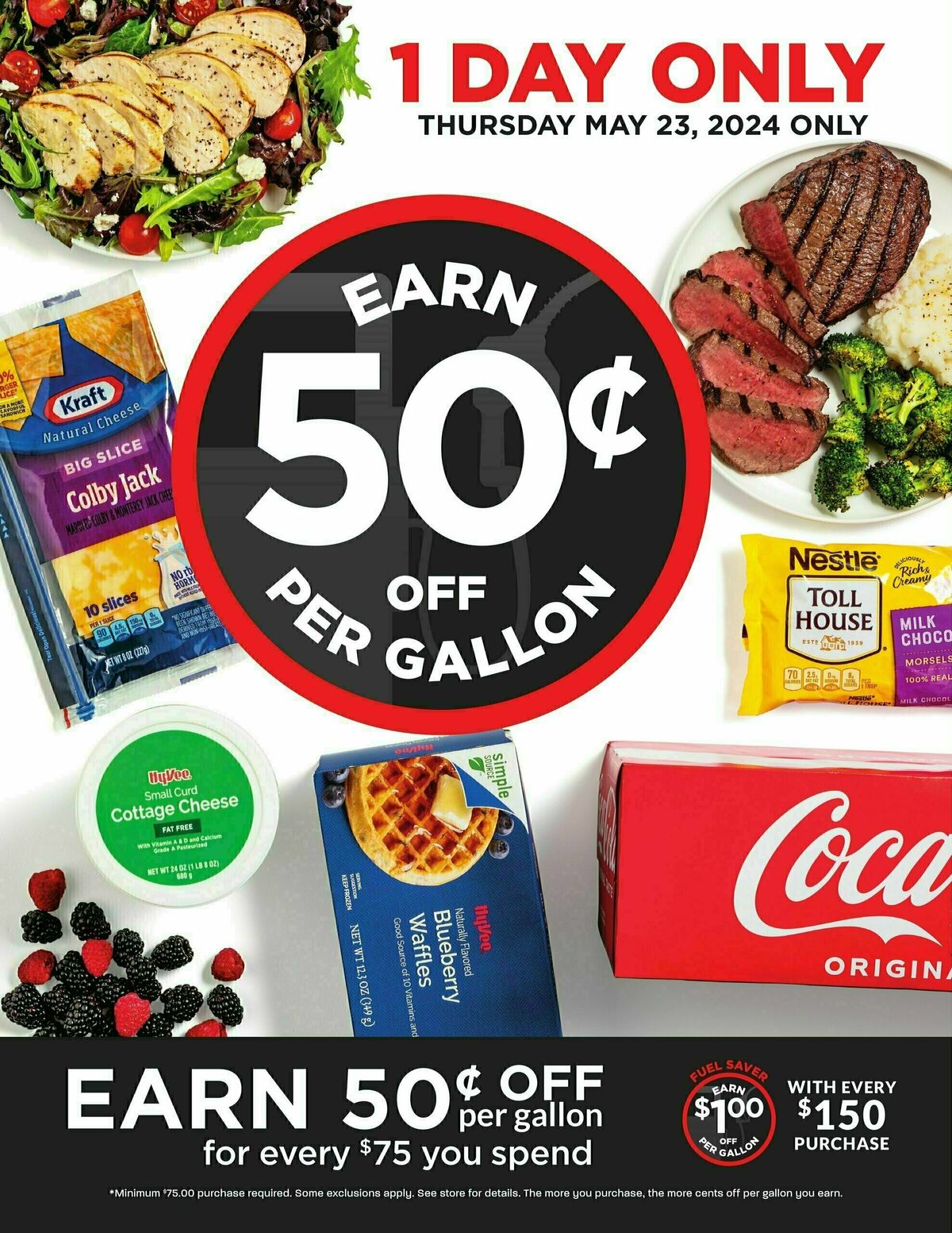 Hy-Vee 1 Day Sale Weekly Ad from May 23