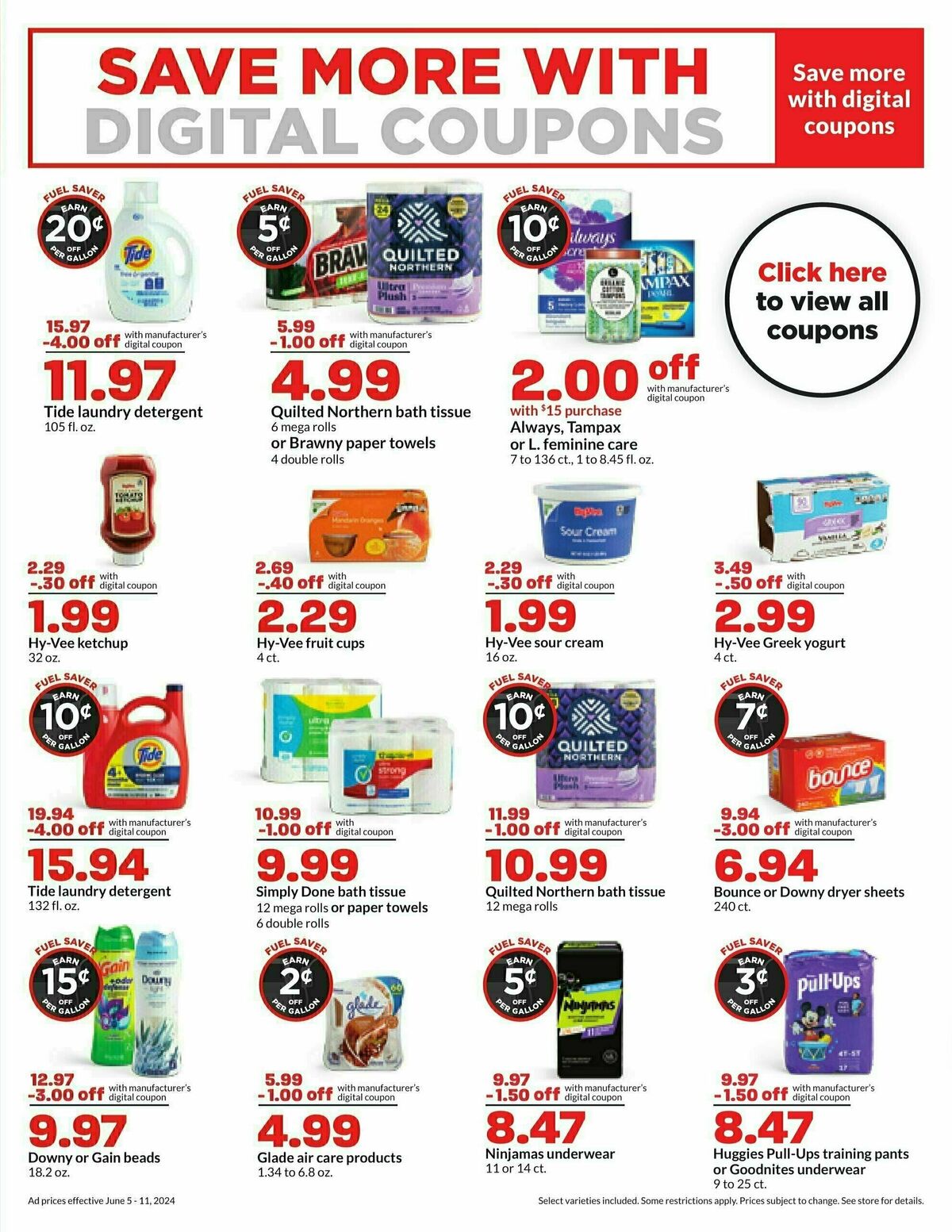 Hy-Vee Weekly Ad from June 5