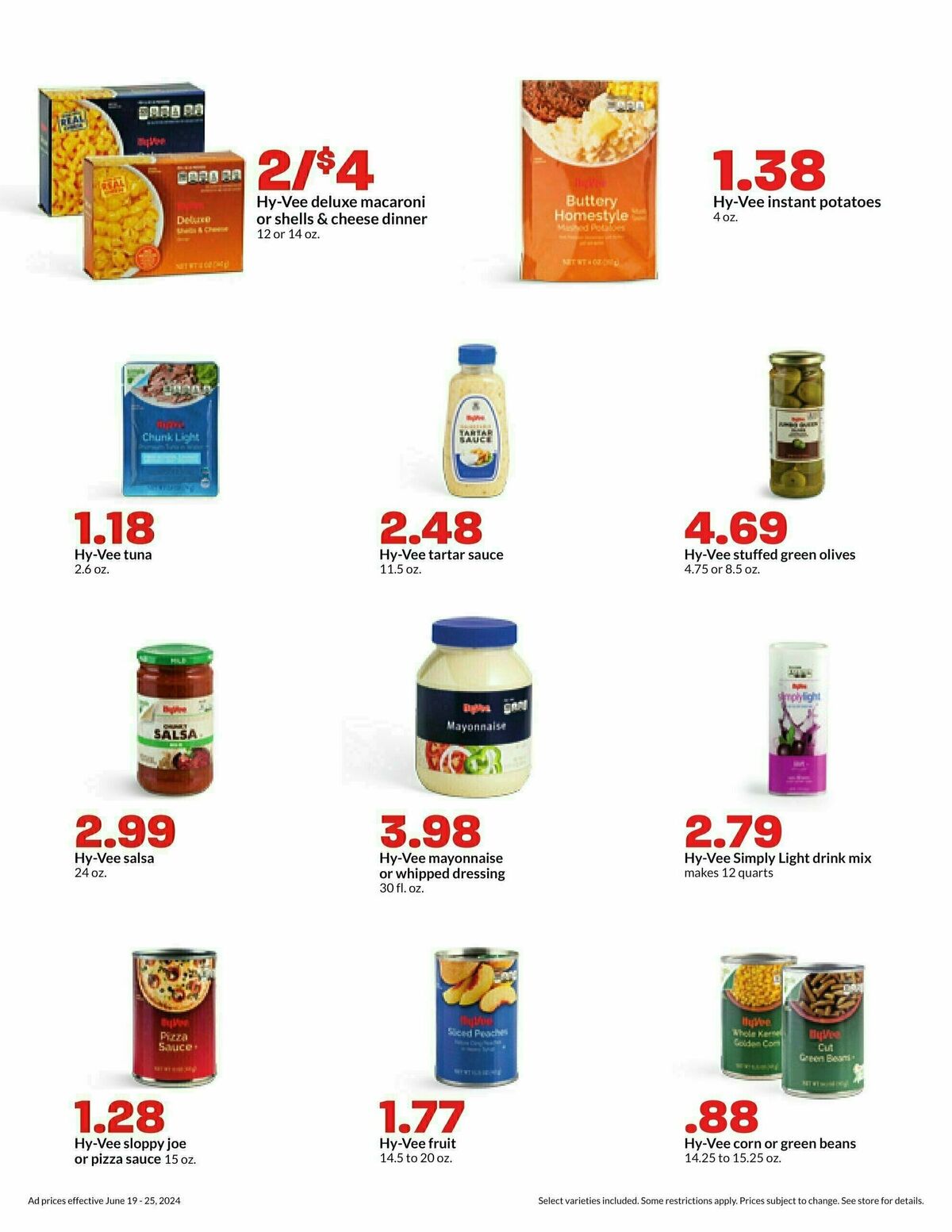 Hy-Vee Weekly Ad from June 19