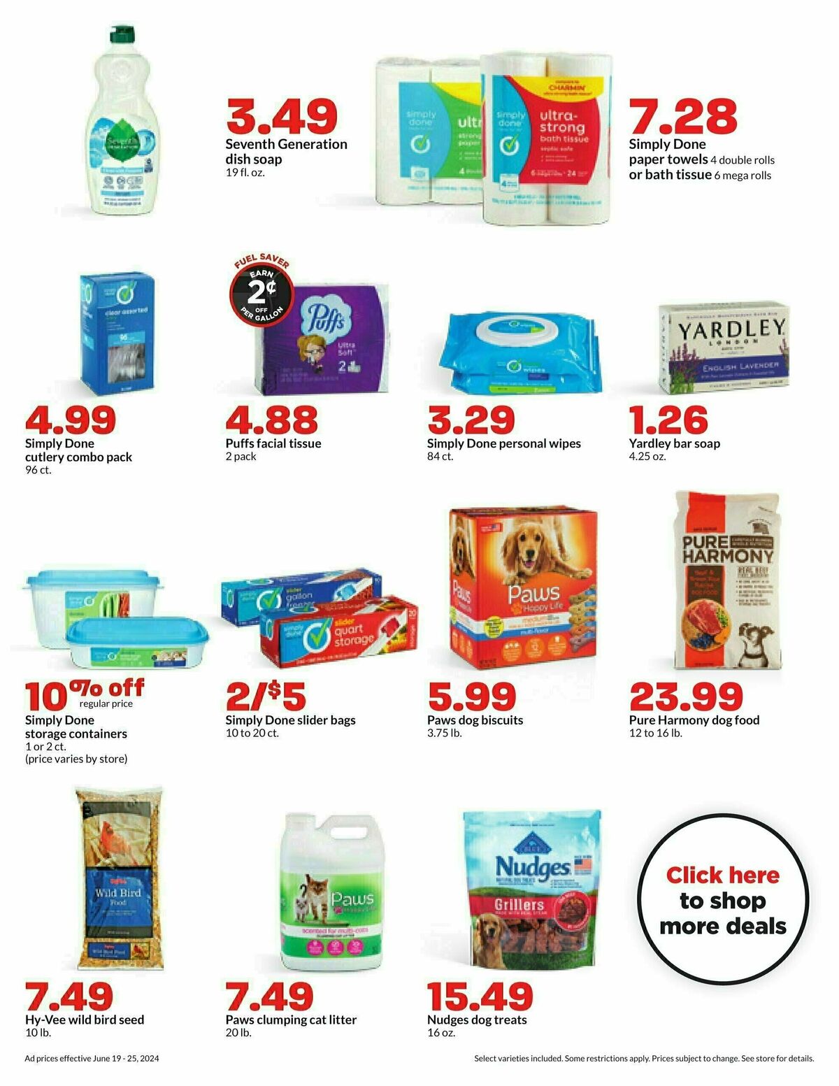 Hy-Vee Weekly Ad from June 19