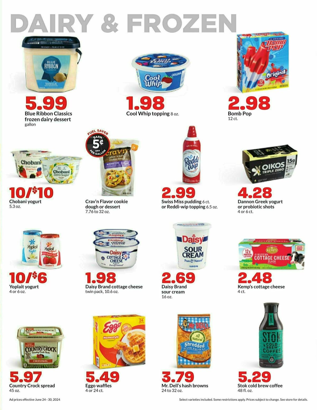 Hy-Vee Weekly Ad from June 24