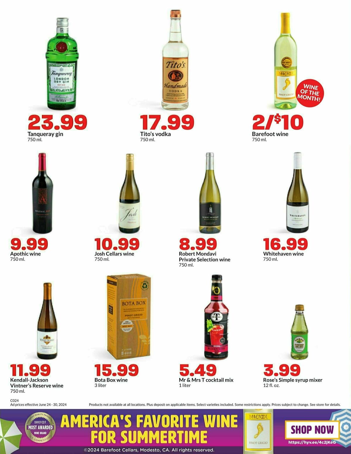 Hy-Vee Weekly Ad from June 24