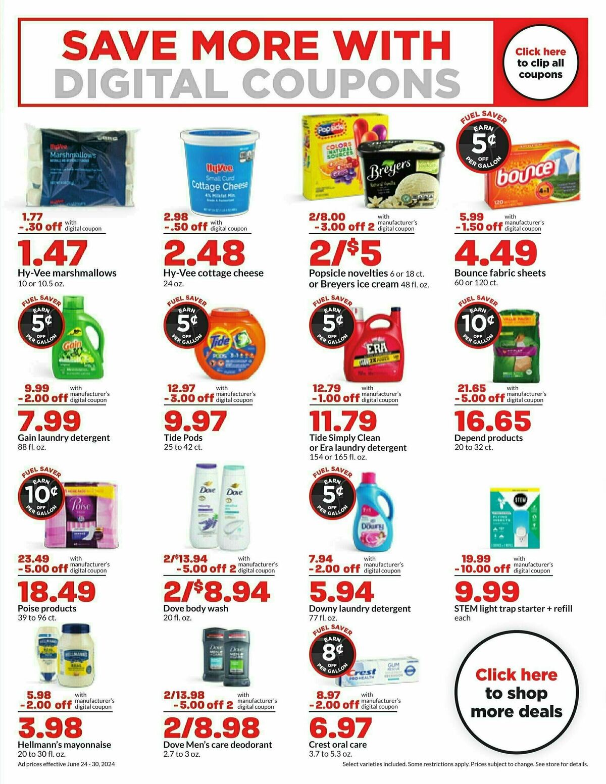 Hy-Vee Weekly Ad from June 24