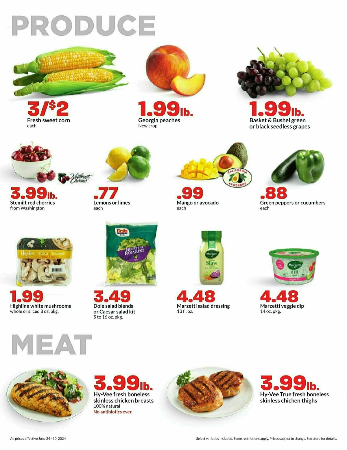 Hy-Vee Weekly Ad from June 24