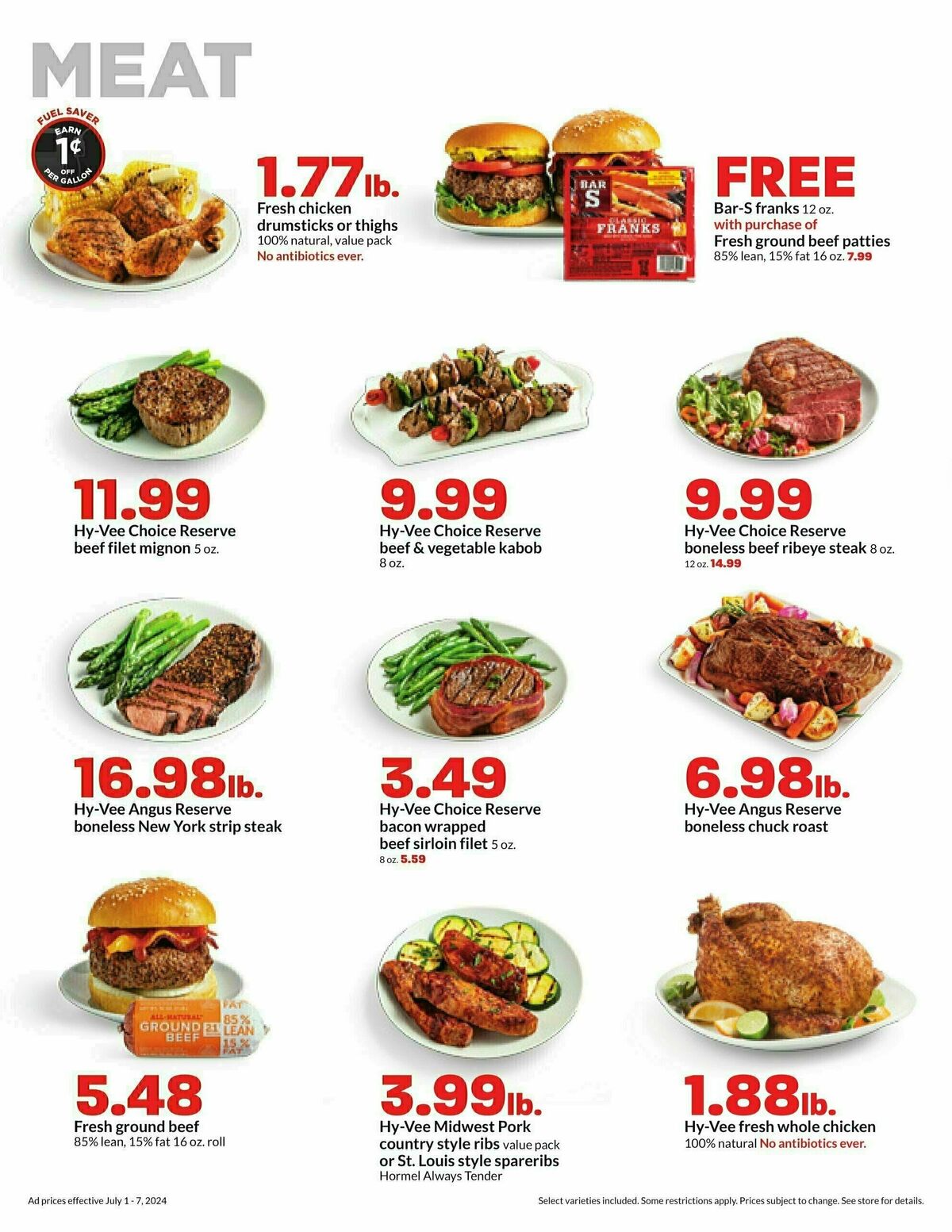 Hy-Vee Weekly Ad from July 1