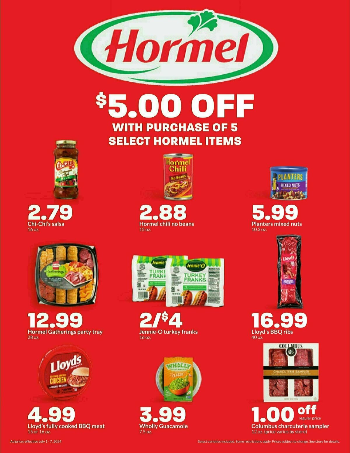 Hy-Vee Weekly Ad from July 1