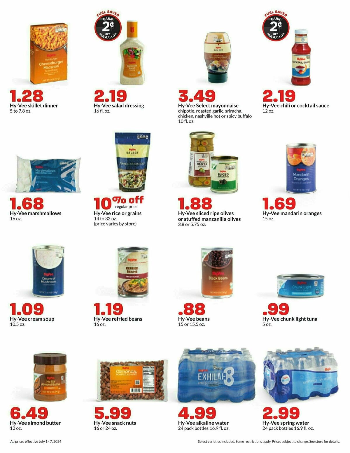 Hy-Vee Weekly Ad from July 1