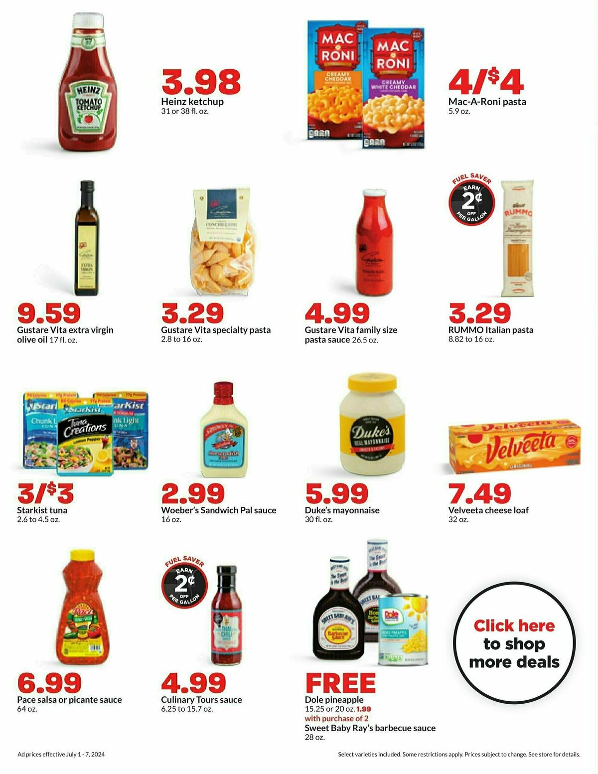 Hy-Vee Weekly Ad from July 1