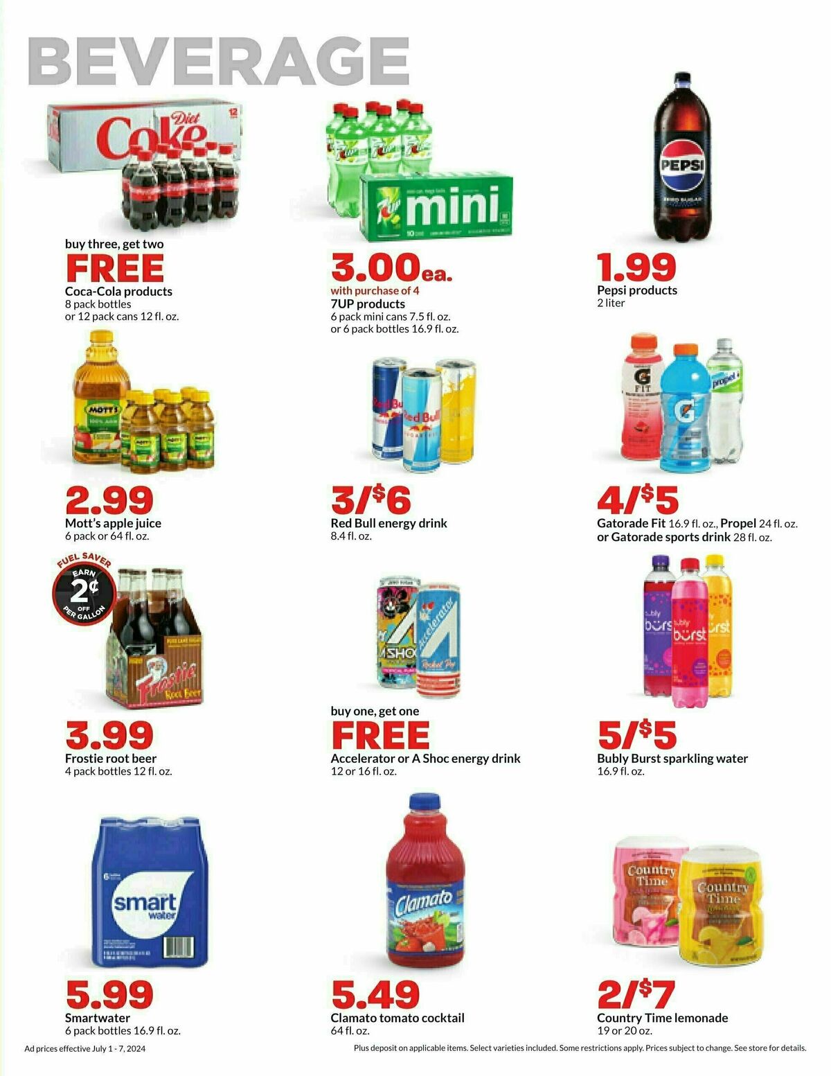 Hy-Vee Weekly Ad from July 1