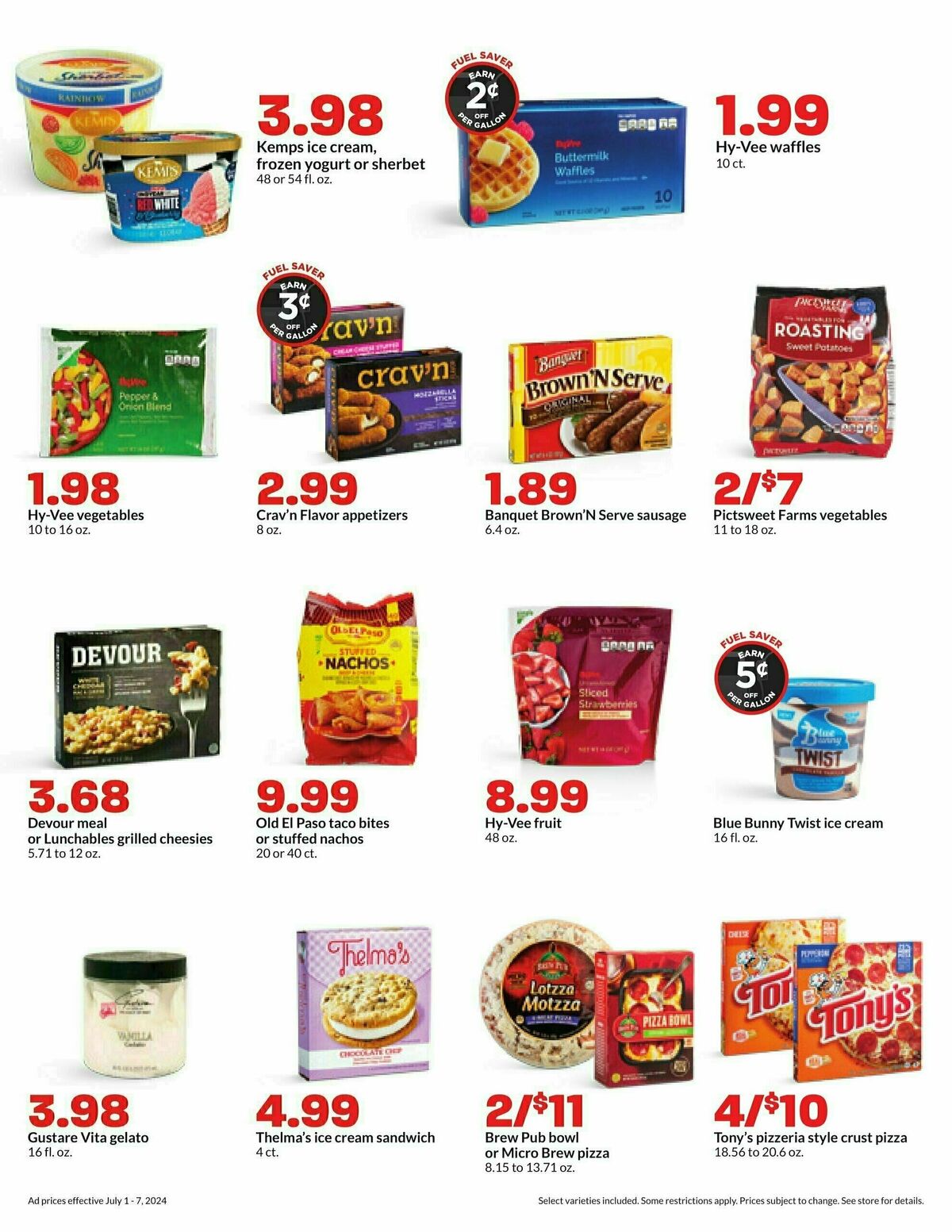 Hy-Vee Weekly Ad from July 1