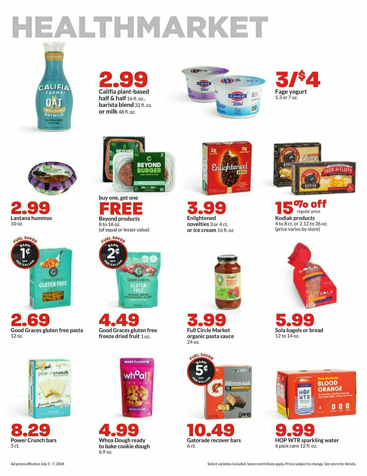 Hy-Vee Weekly Ad from July 1