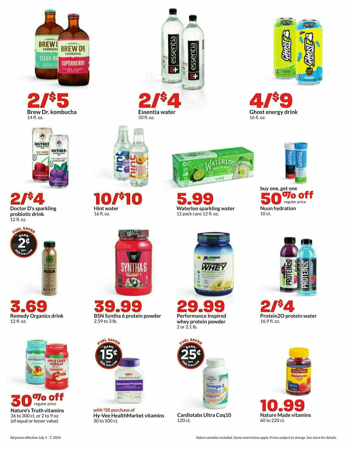 Hy-Vee Weekly Ad from July 1