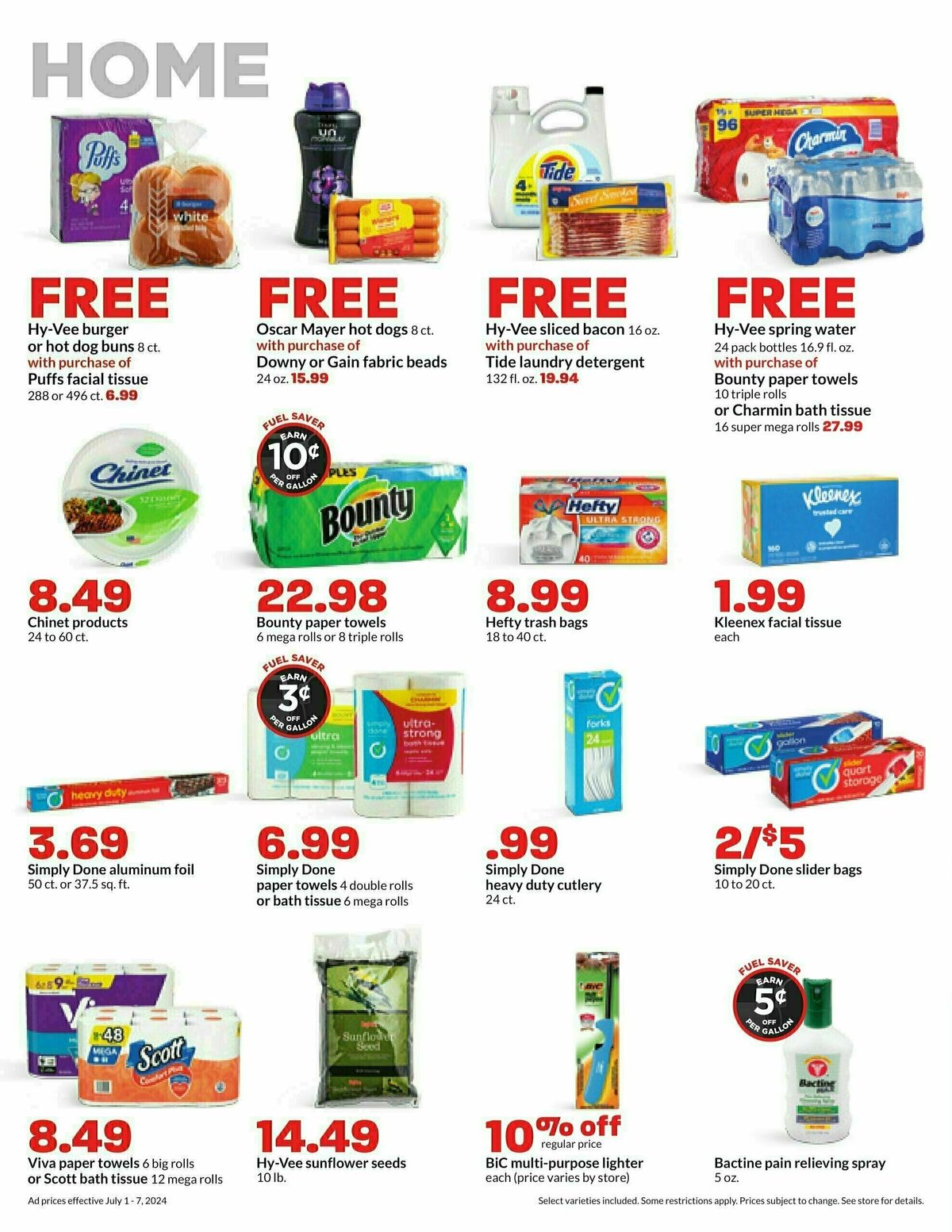 Hy-Vee Weekly Ad from July 1