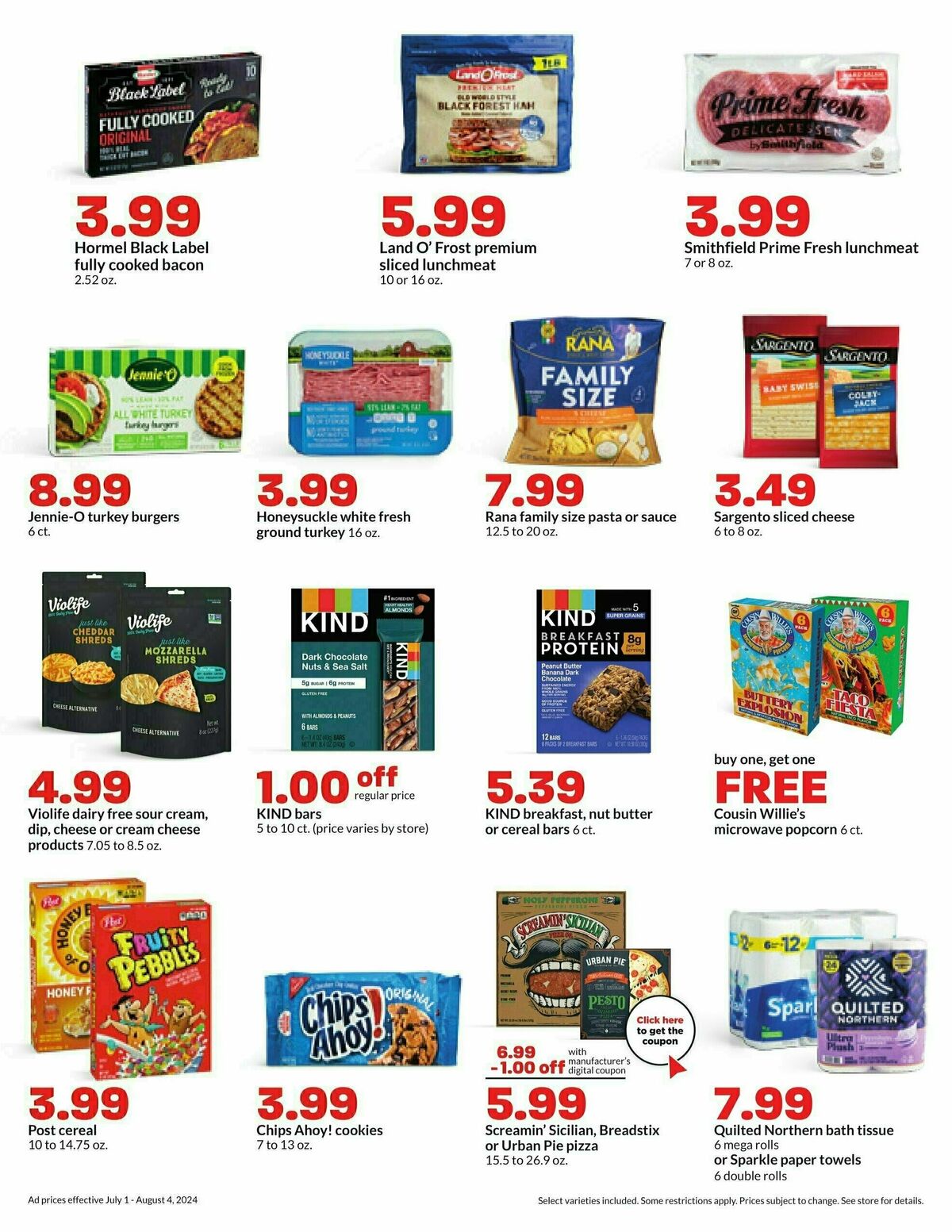 Hy-Vee Weekly Ad from July 1