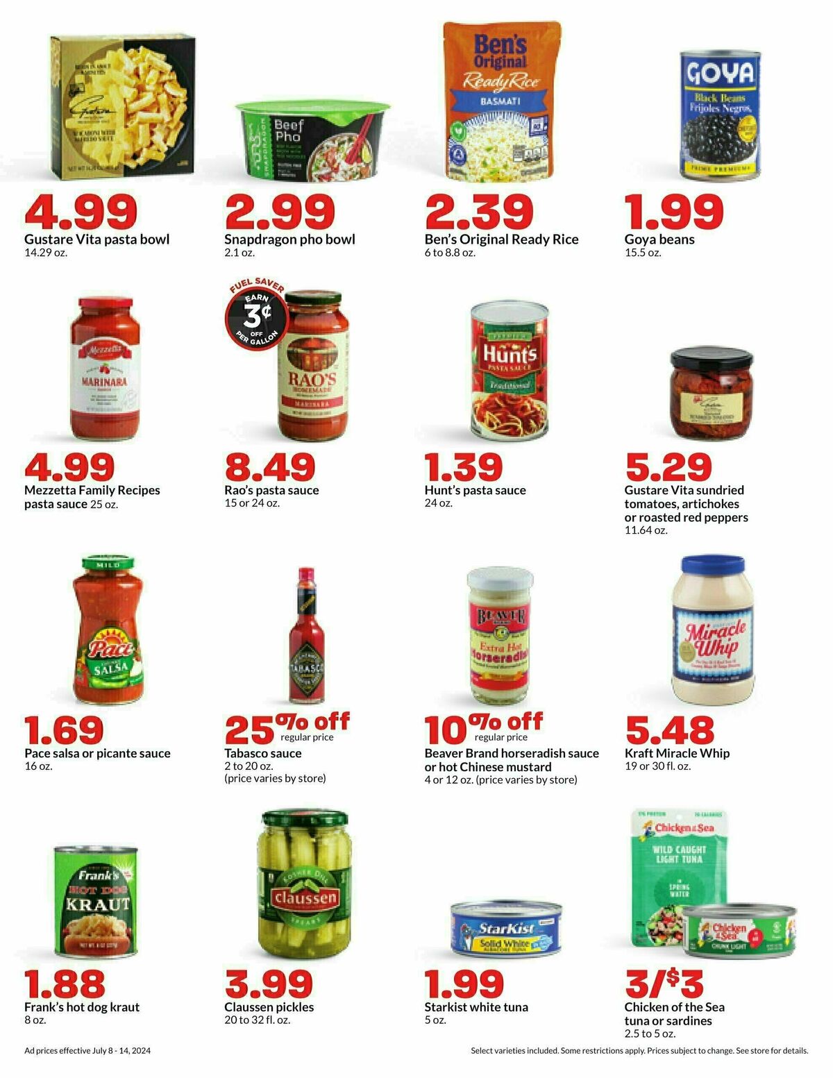 Hy-Vee Weekly Ad from July 8