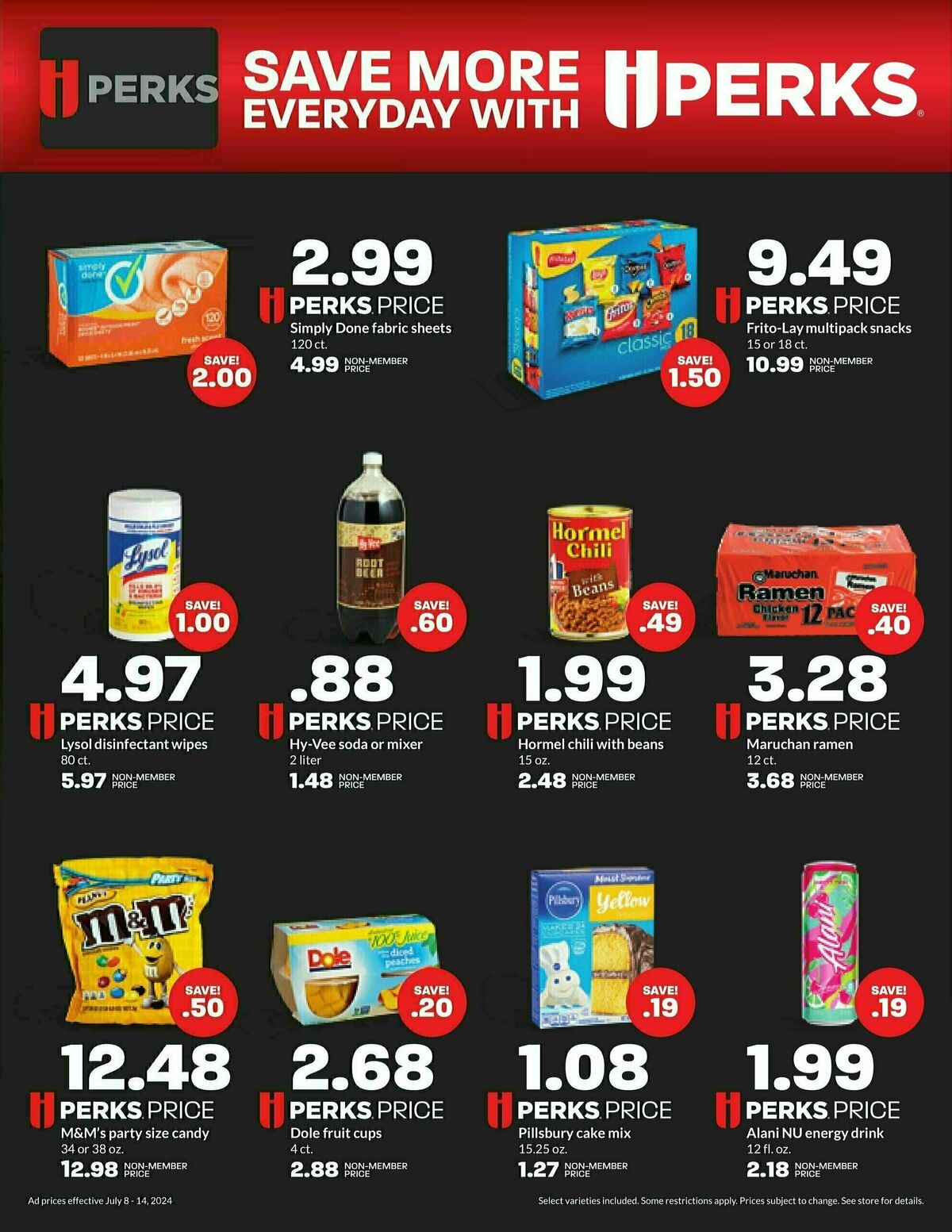 Hy-Vee Weekly Ad from July 8