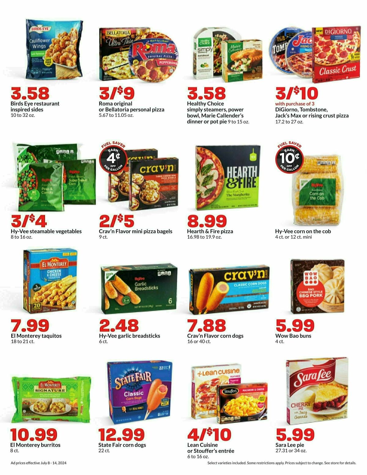 Hy-Vee Weekly Ad from July 8