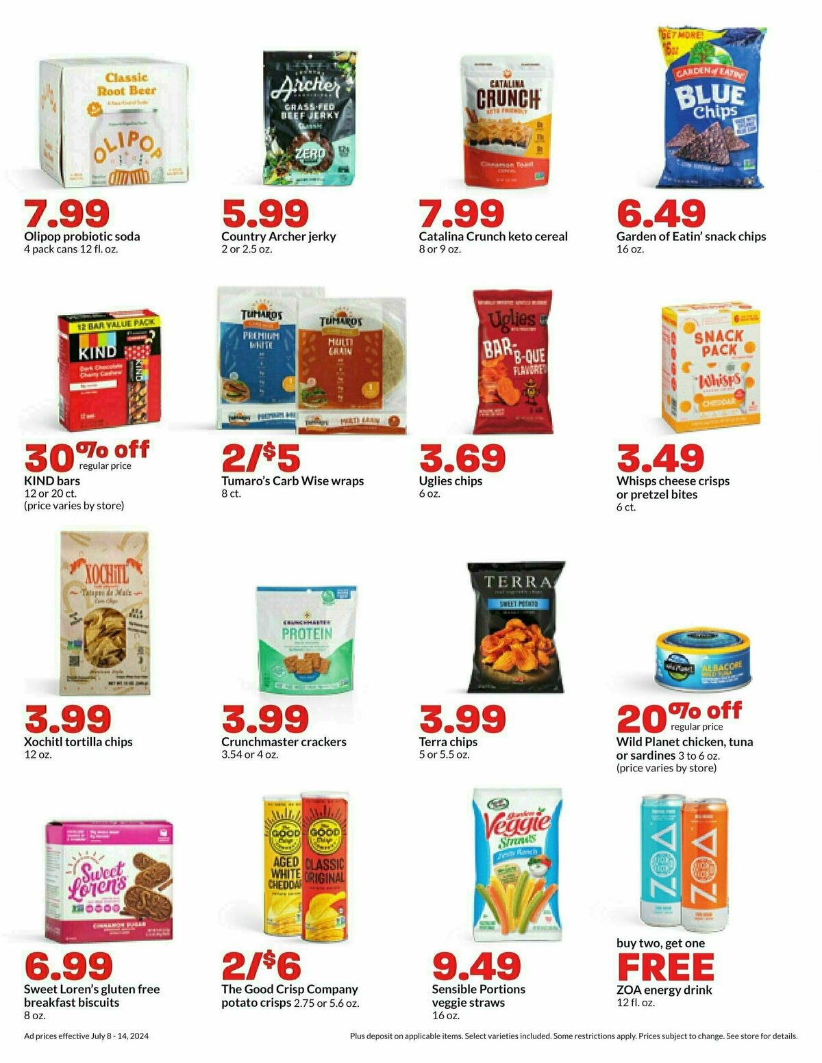 Hy-Vee Weekly Ad from July 8