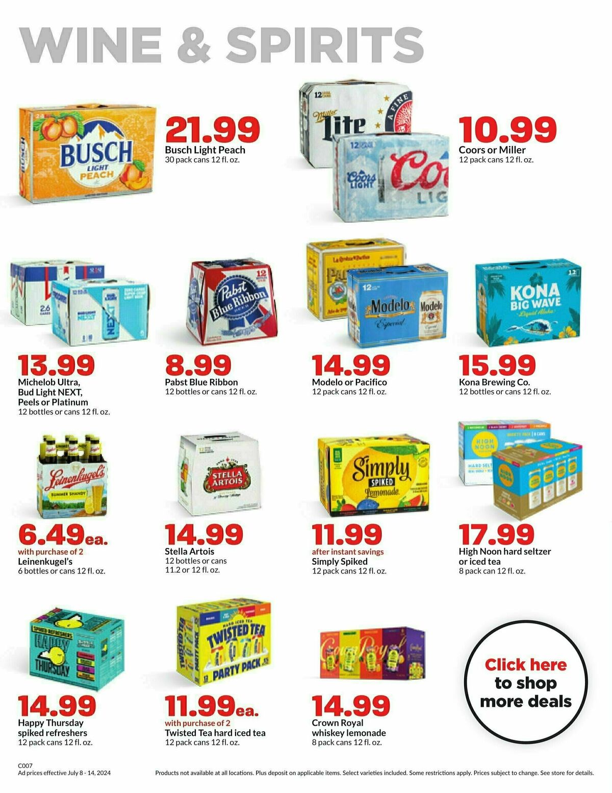 Hy-Vee Weekly Ad from July 8