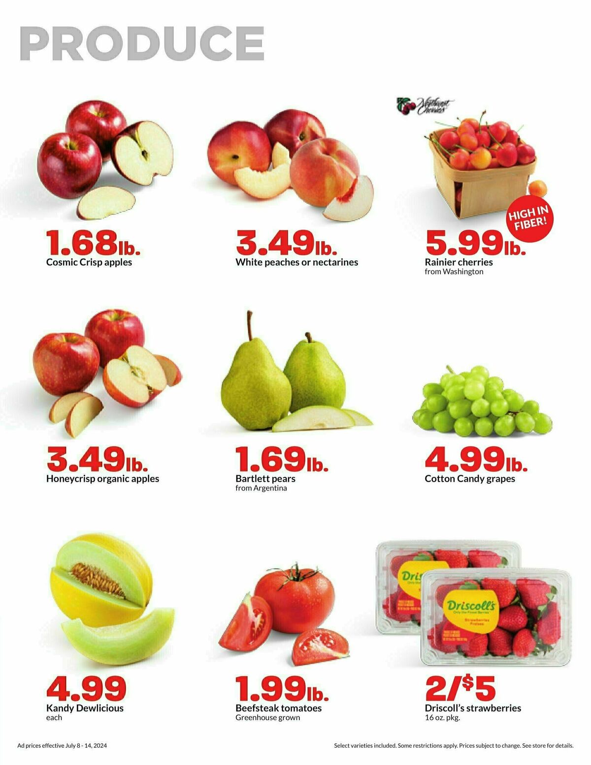 Hy-Vee Weekly Ad from July 8